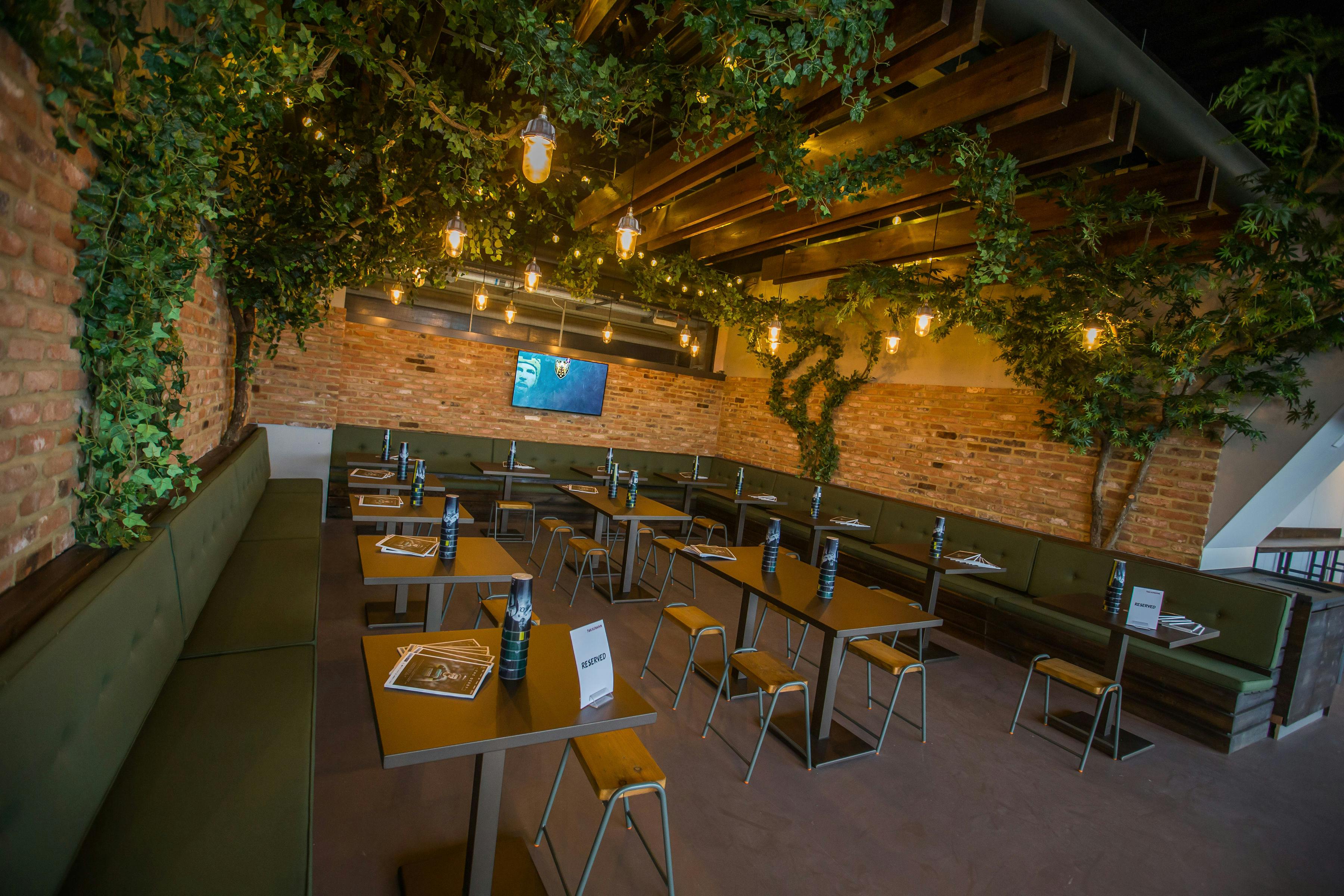 British Airways Rose Garden Dining Allianz Stadium