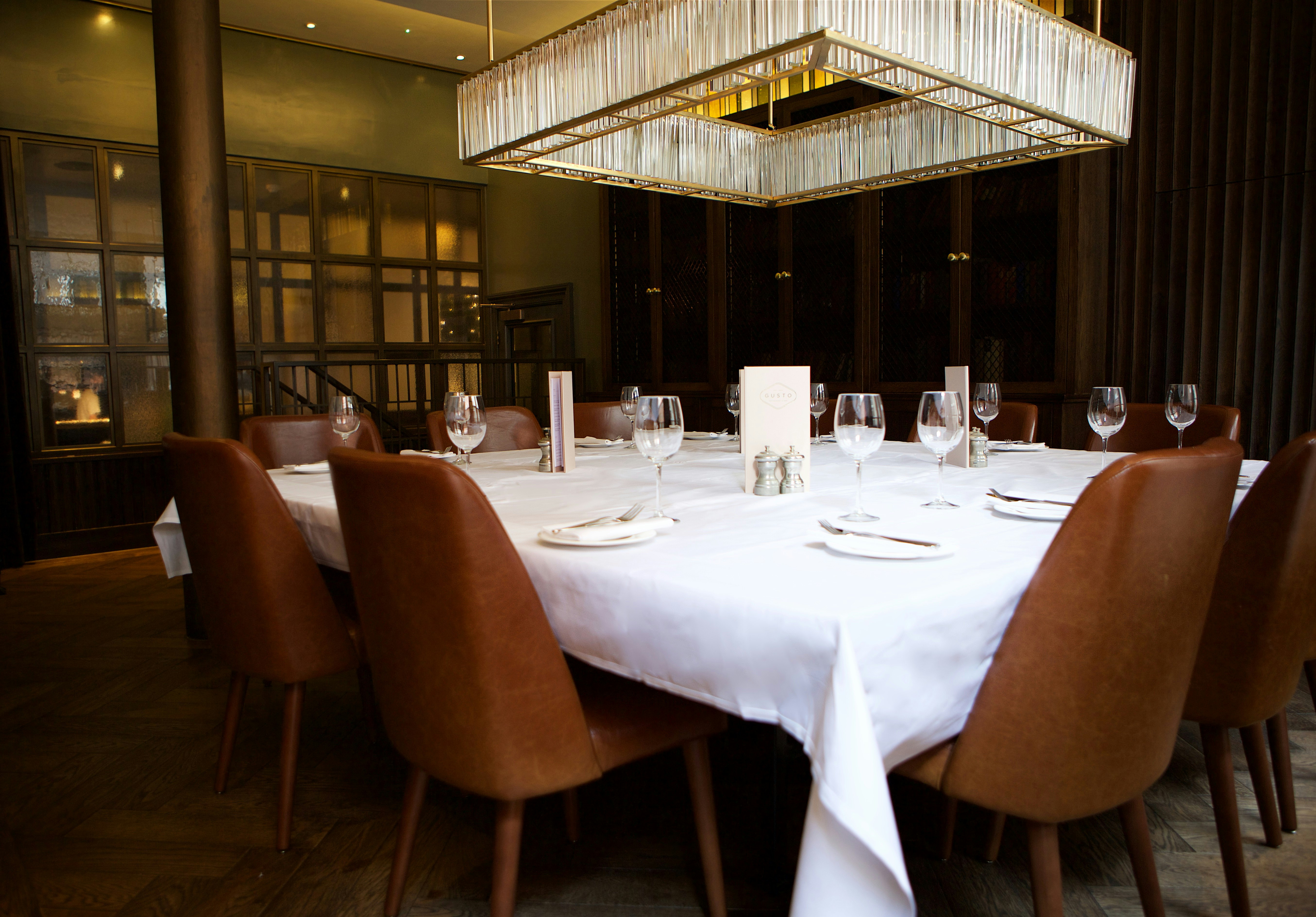 Deansgate Venue Hire - Gusto Restaurant and Bar Manchester