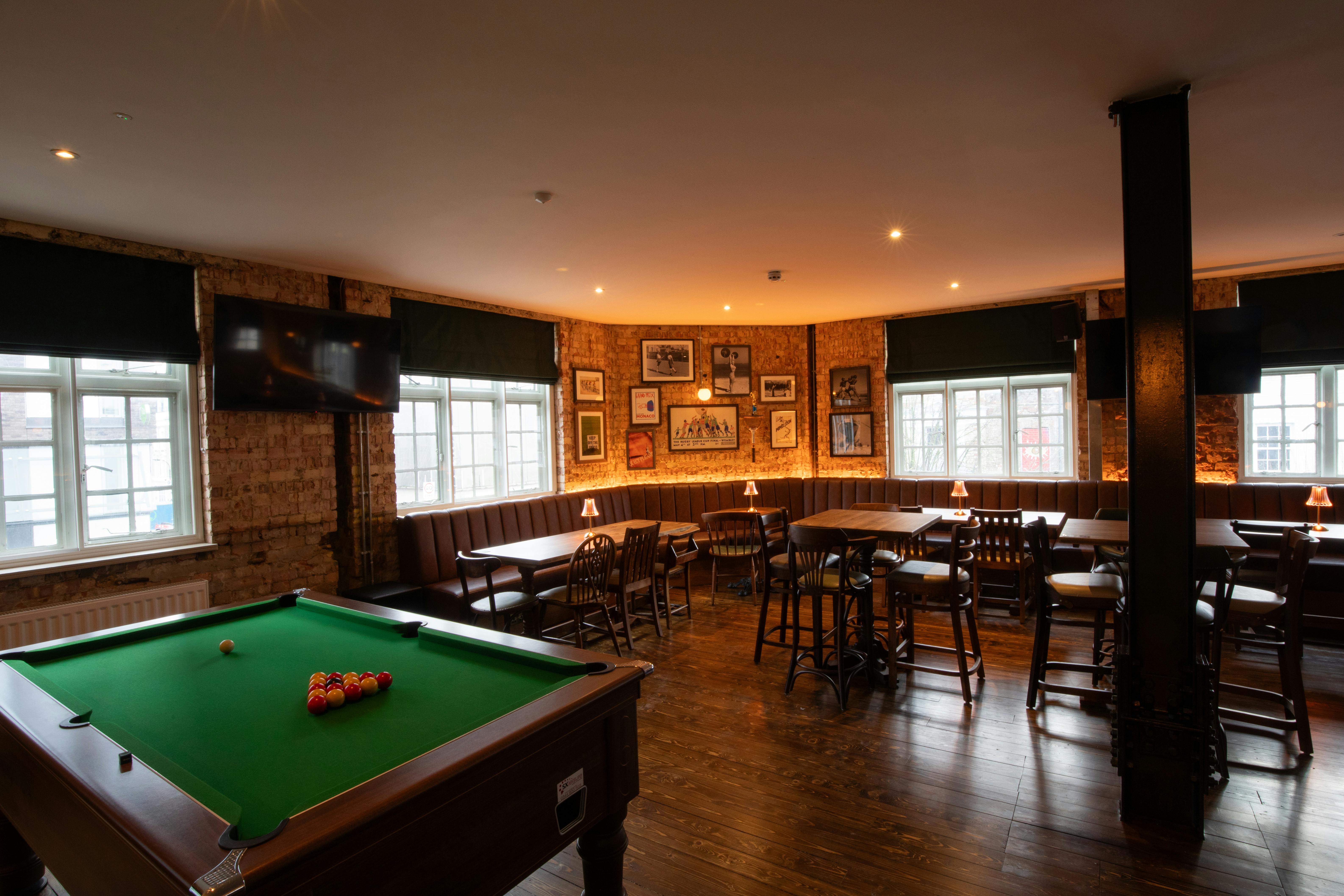 The Loft private room at The Prince, Earls Court