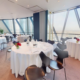 Searcys at the Gherkin - Double private dining rooms image 5
