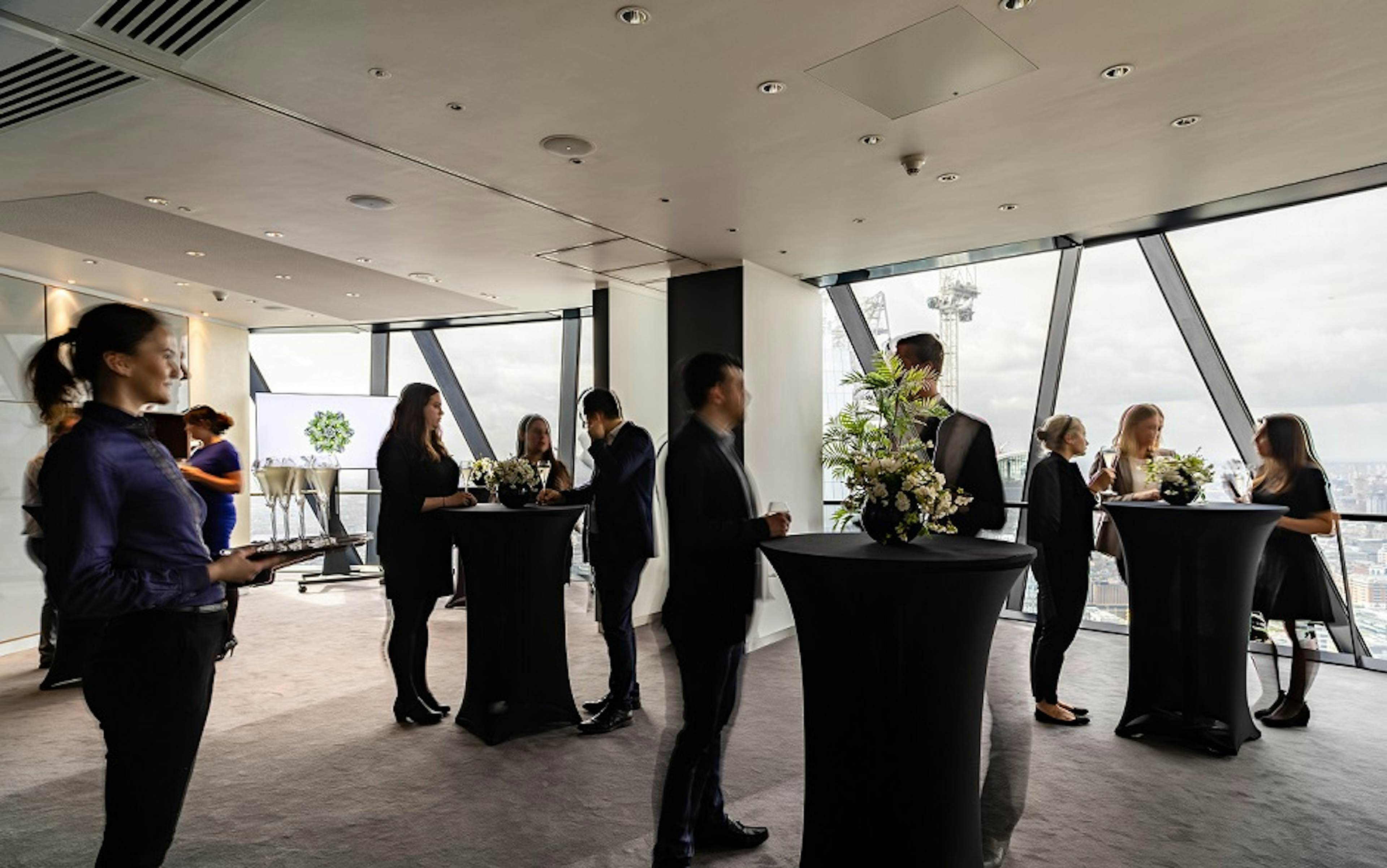 Searcys at the Gherkin - Double private dining rooms image 1