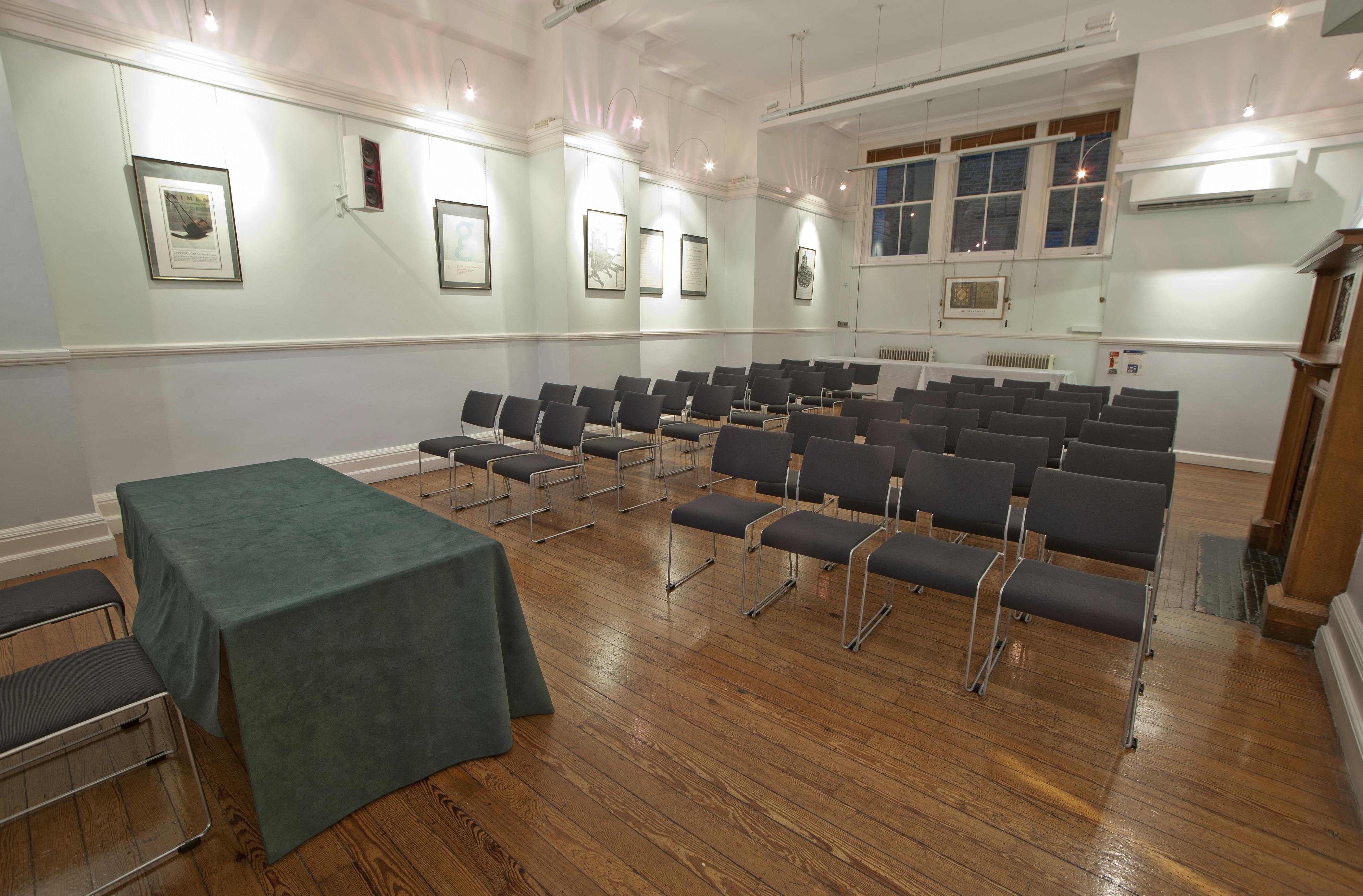 Farringdon Room Business St Bride Foundation Hire Space