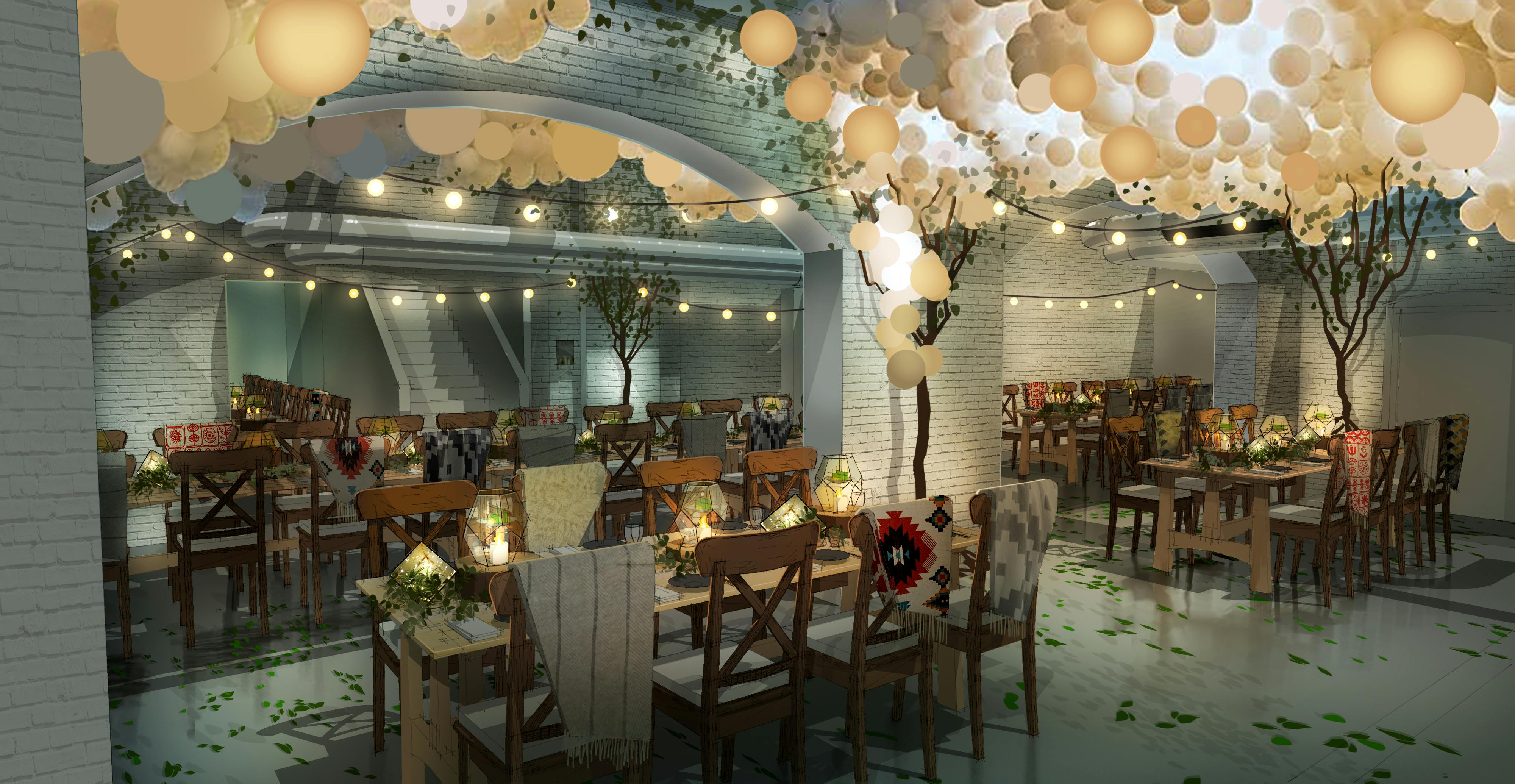 Scandinavian-inspired theming at Noho Studios