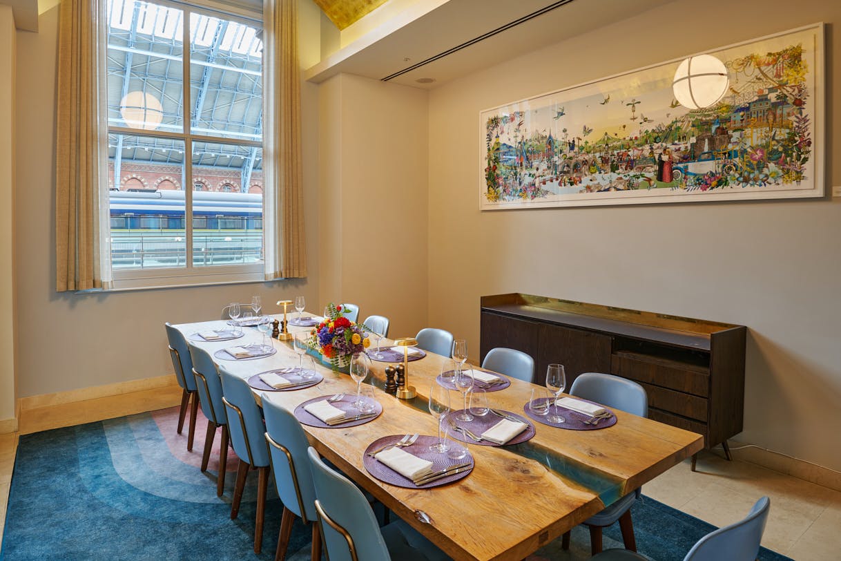 Tasting Room  | St Pancras Brasserie and Champagne Bar by Searcys 