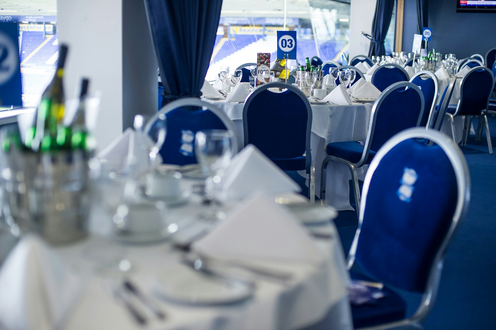 Private Dining Rooms - Birmingham City Football Club
