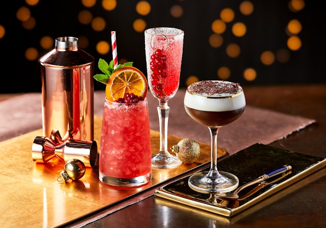 Festive drinks at Martini Monument and Minories