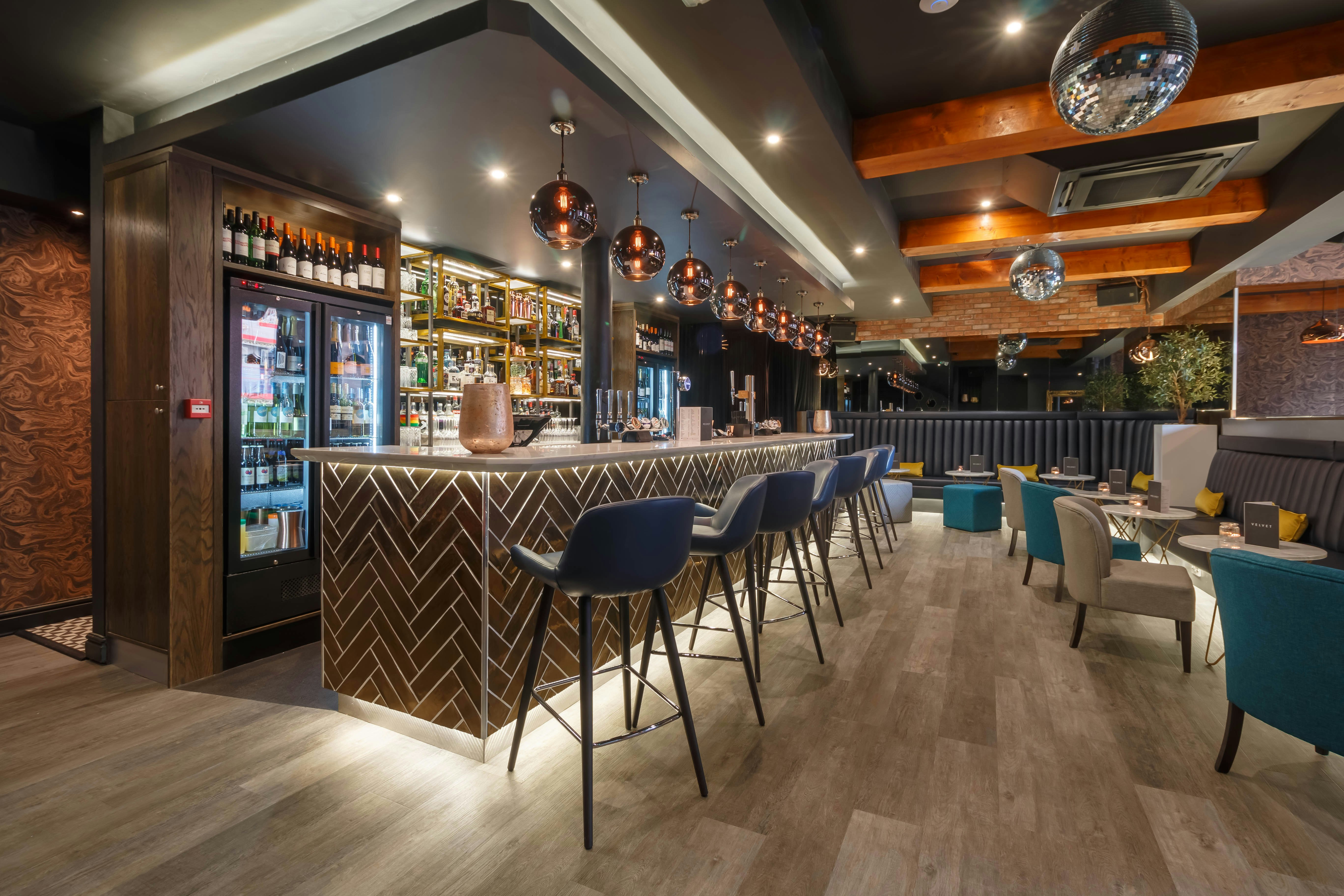 Bars Venues in Manchester - Velvet Hotel, Bar & Brasserie