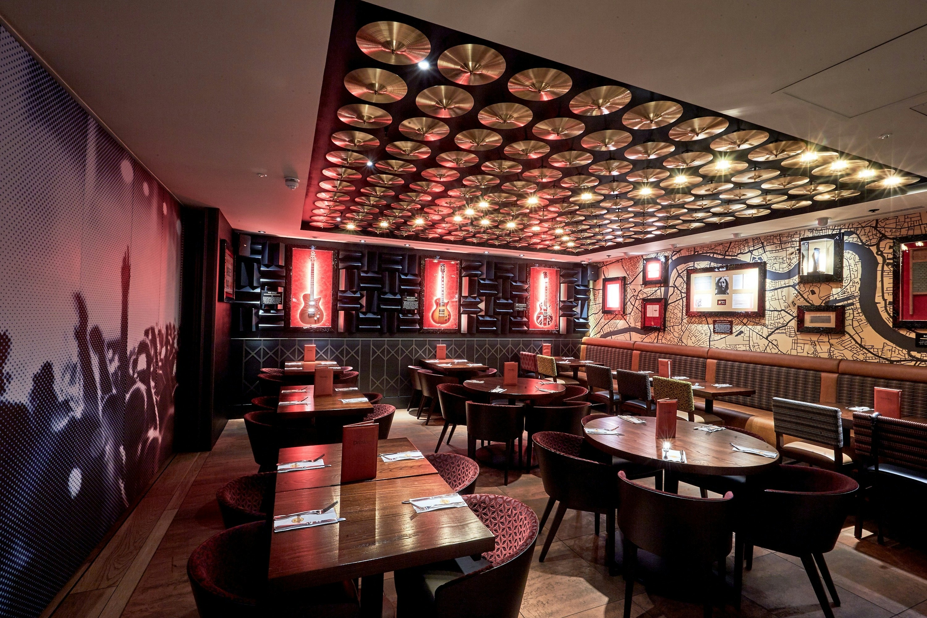 Exclusive Private Dining Rooms Venues in London - Hard Rock Cafe Piccadilly Circus