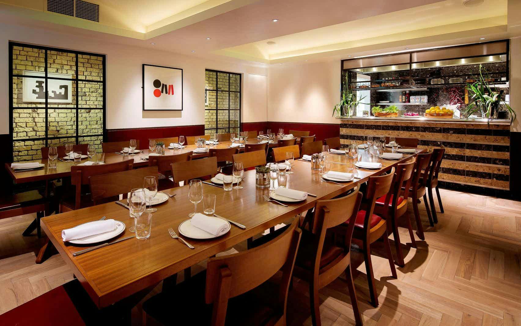 Private Dining Room Events Barrafina Adelaide Street