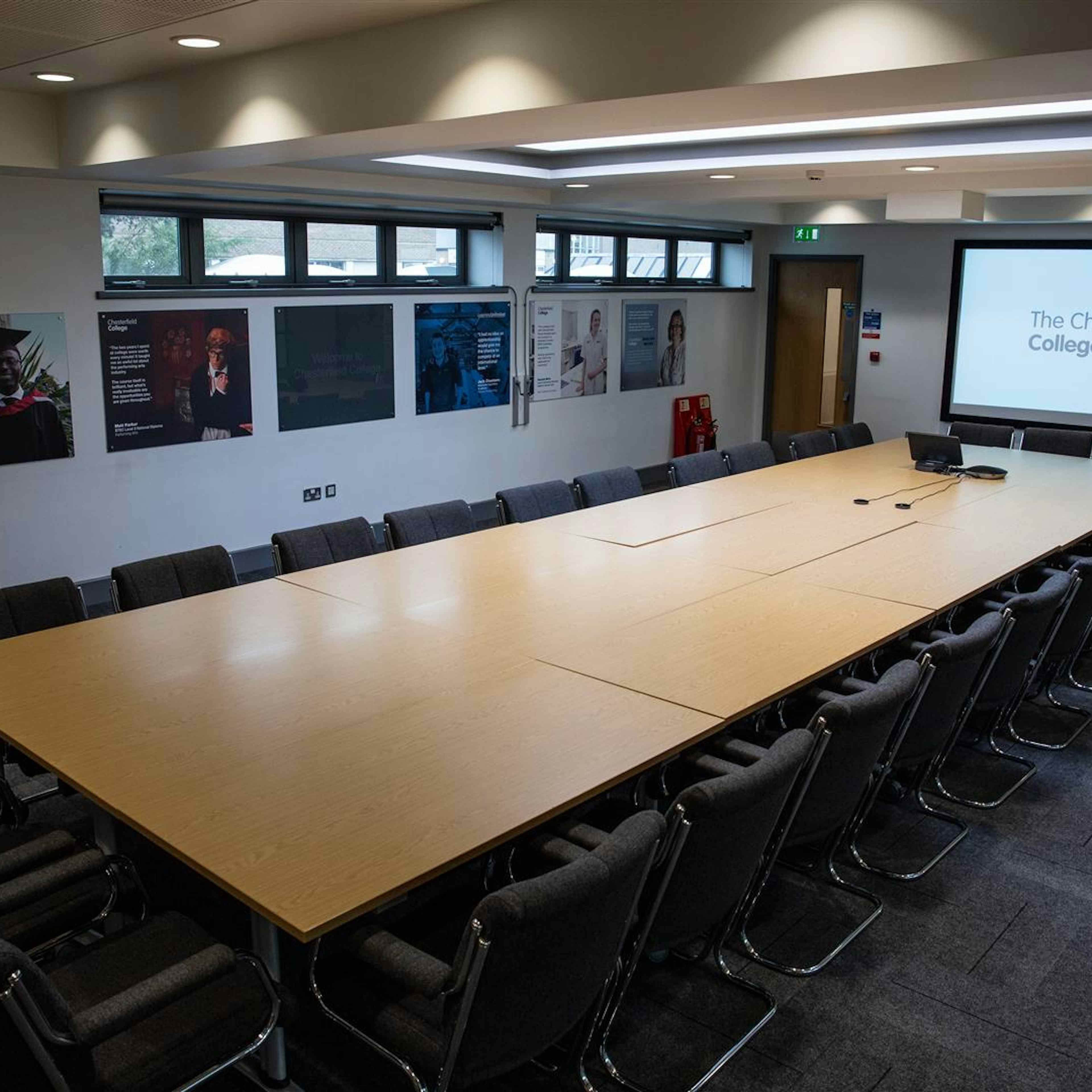 Chesterfield College - Boardroom image 2