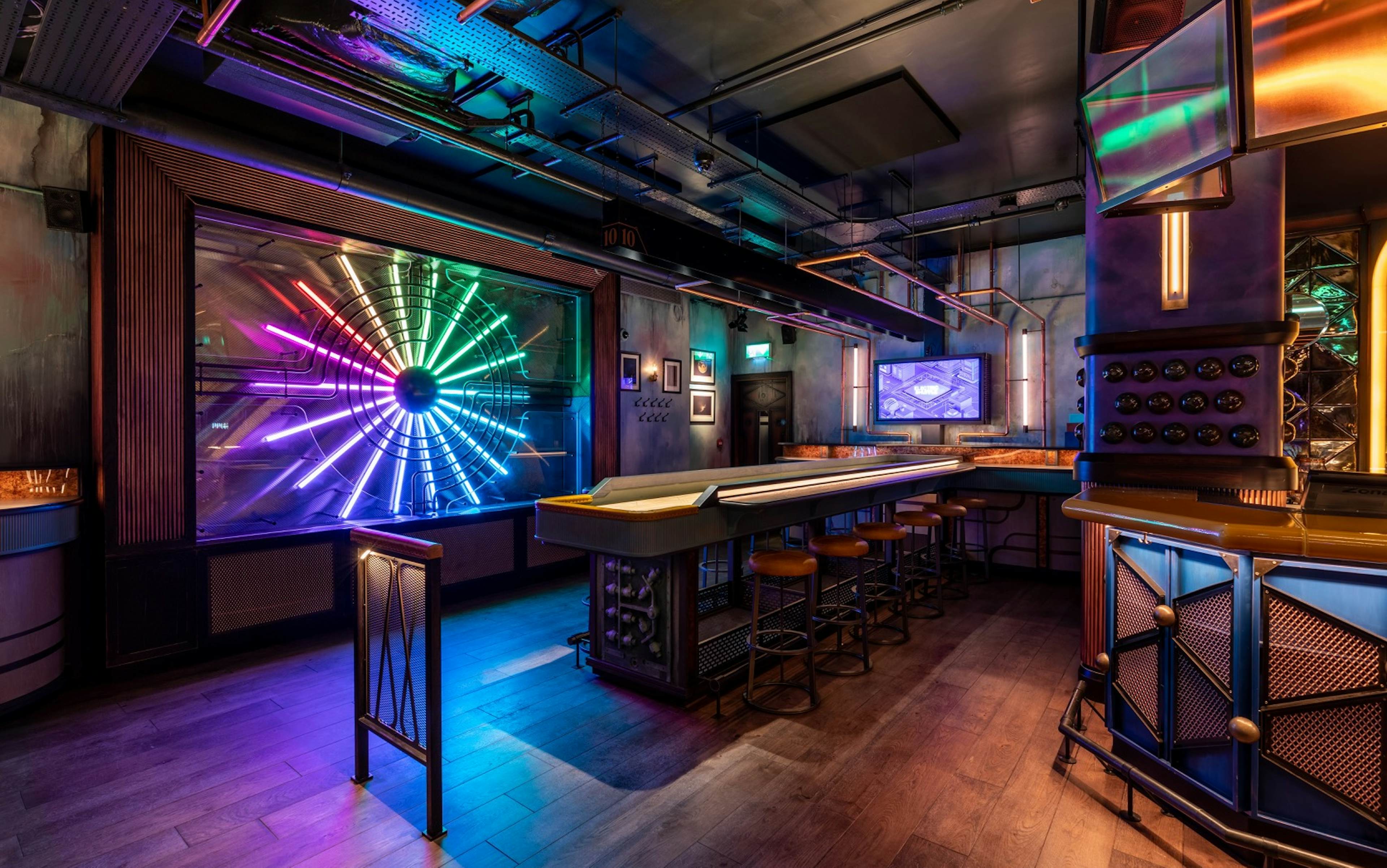 Electric Shuffle Canary Wharf - Exclusive Hire image 1