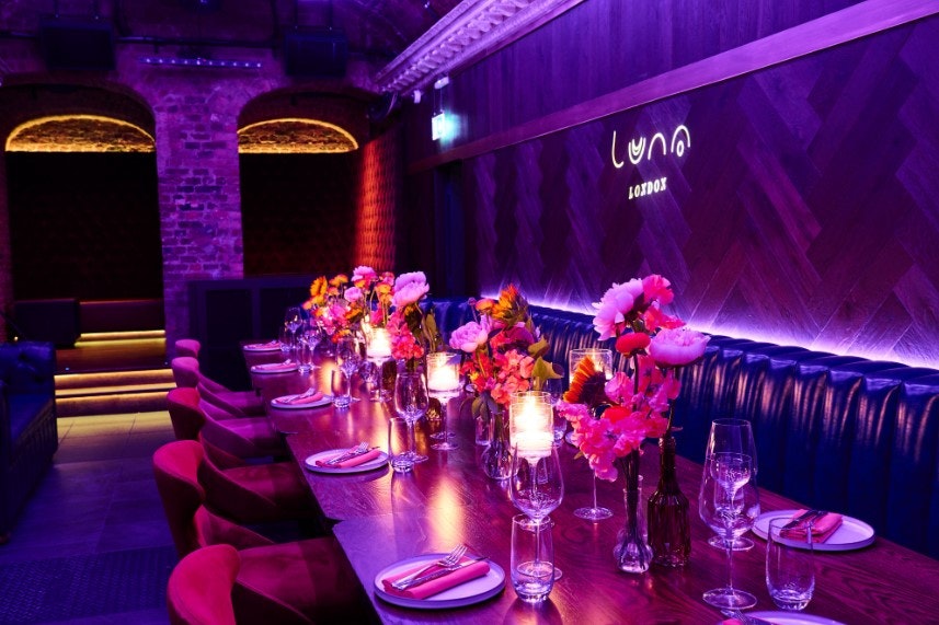 Luna Lounge Dining Inca London