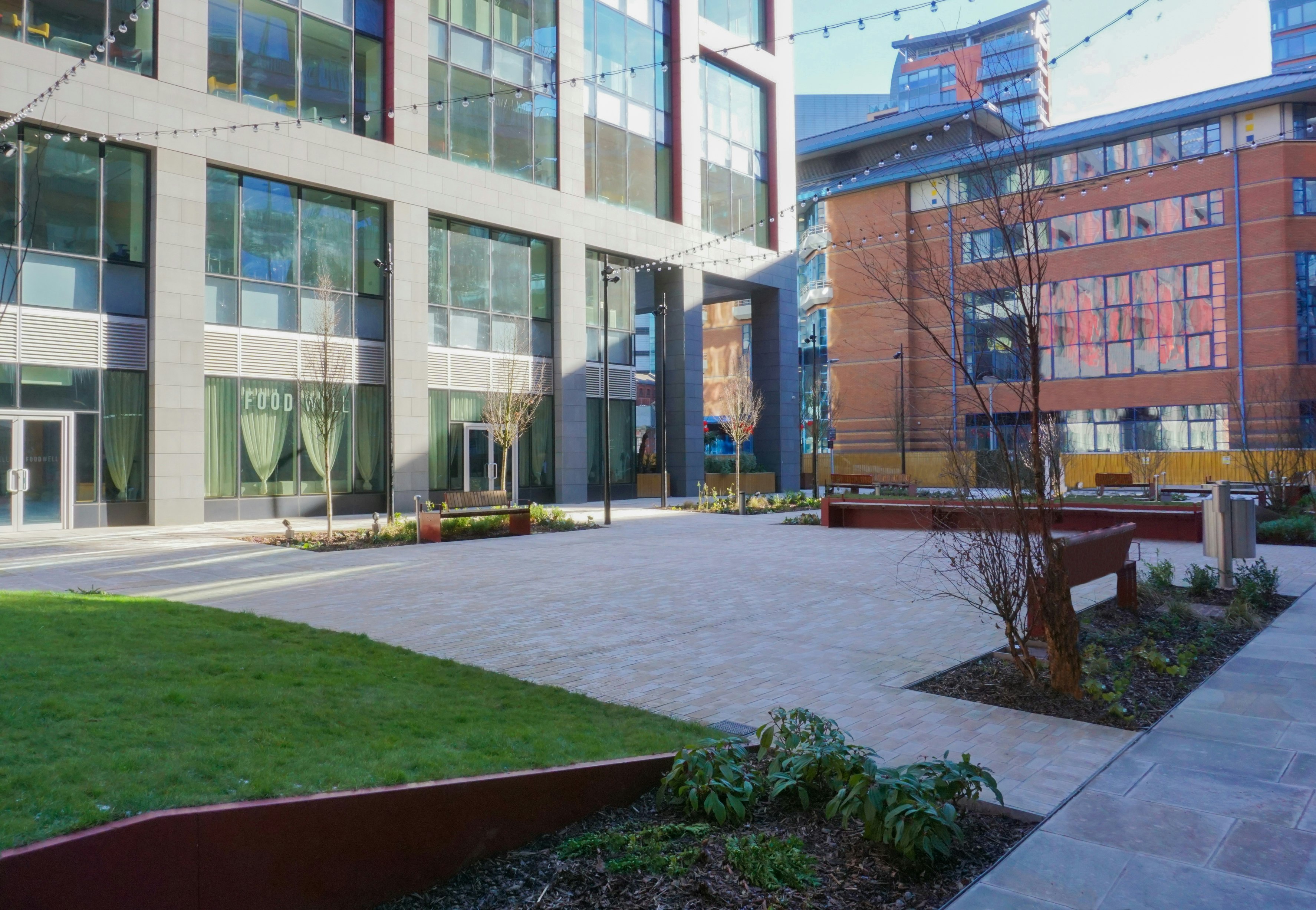 Pop Up Spaces Venues in Manchester - New Bailey Square