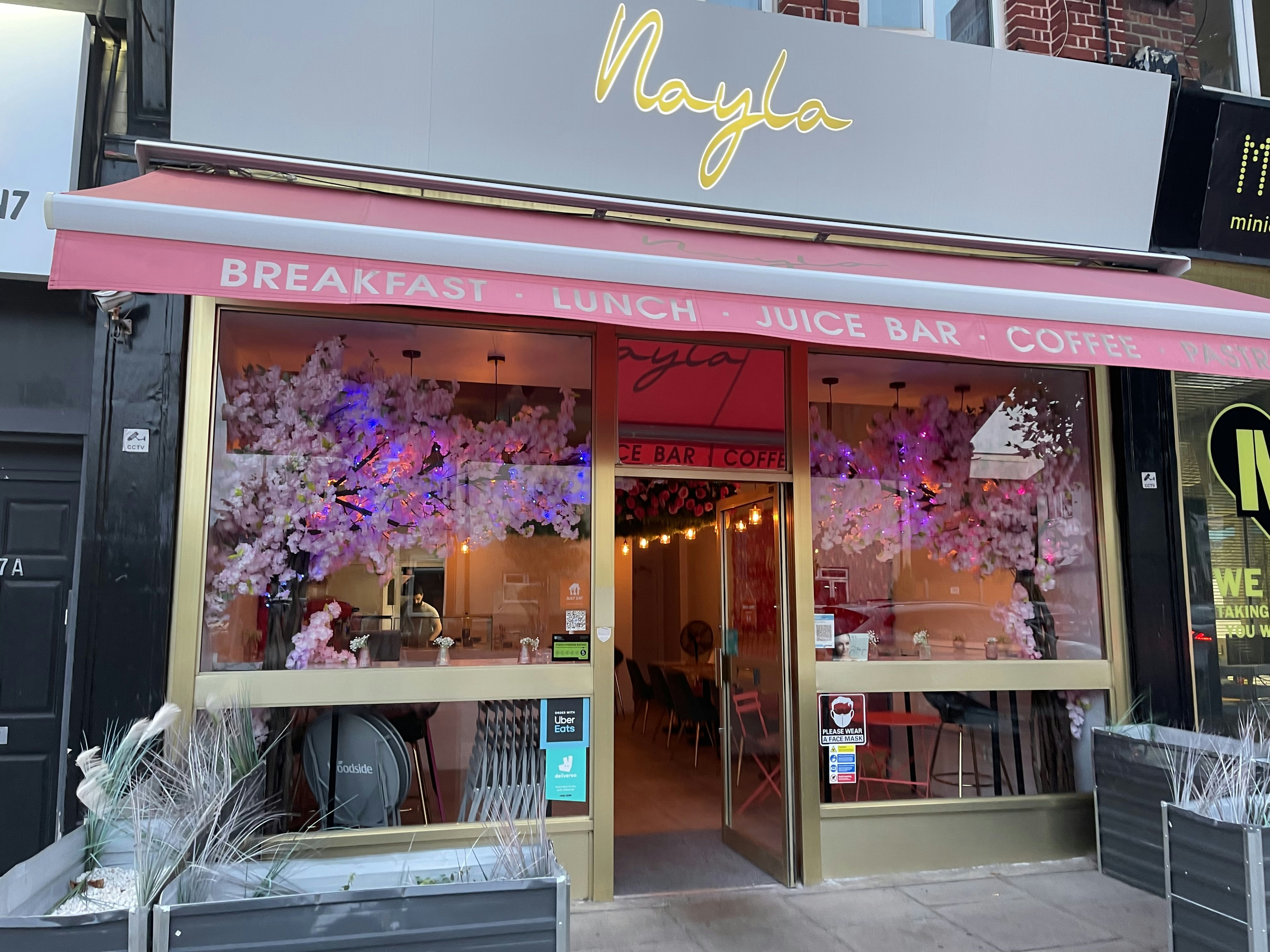 Event Venues in North London - Nayla cafe