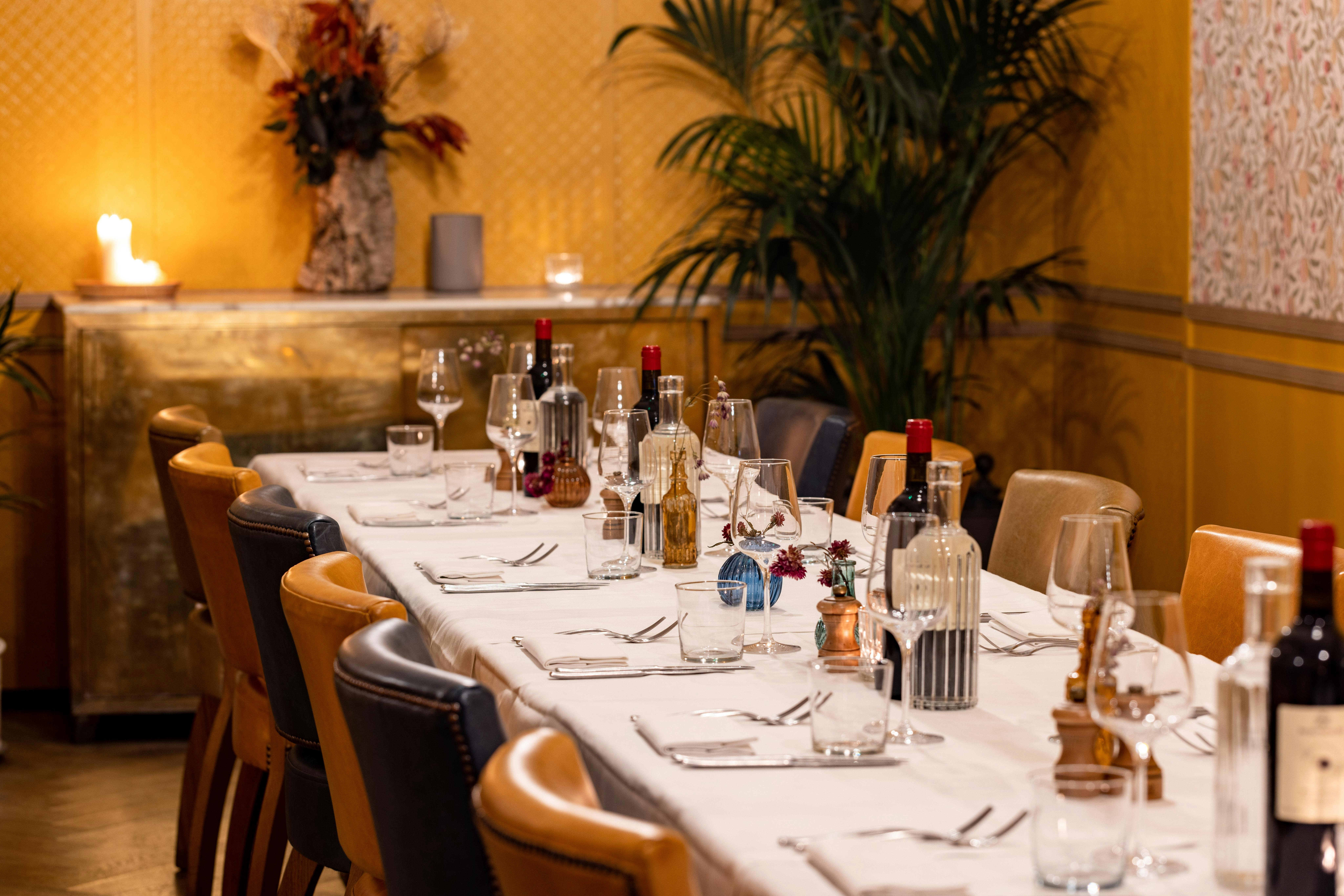 Fitzrovia Venue Hire - The Arber Garden - Events in The Orchard Room  - Banner
