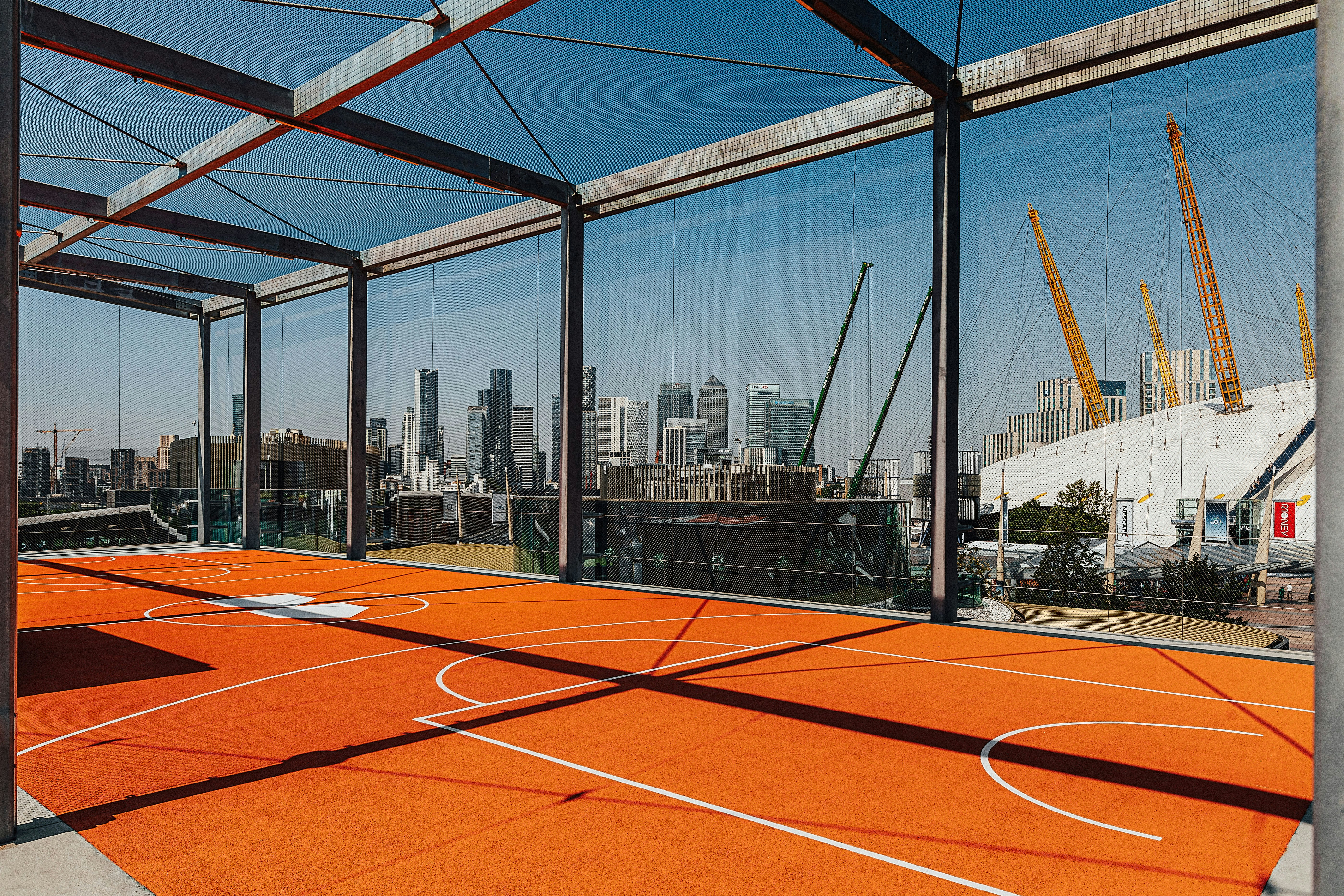 Rooftop Basketball Court - The Court image 1