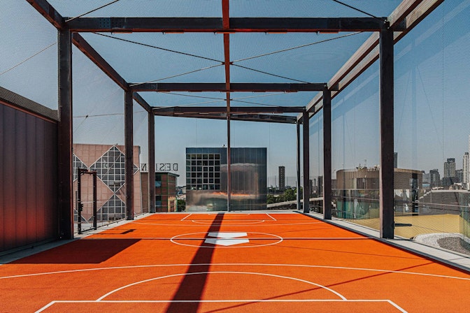 Rooftop Basketball Court - The Court image 3