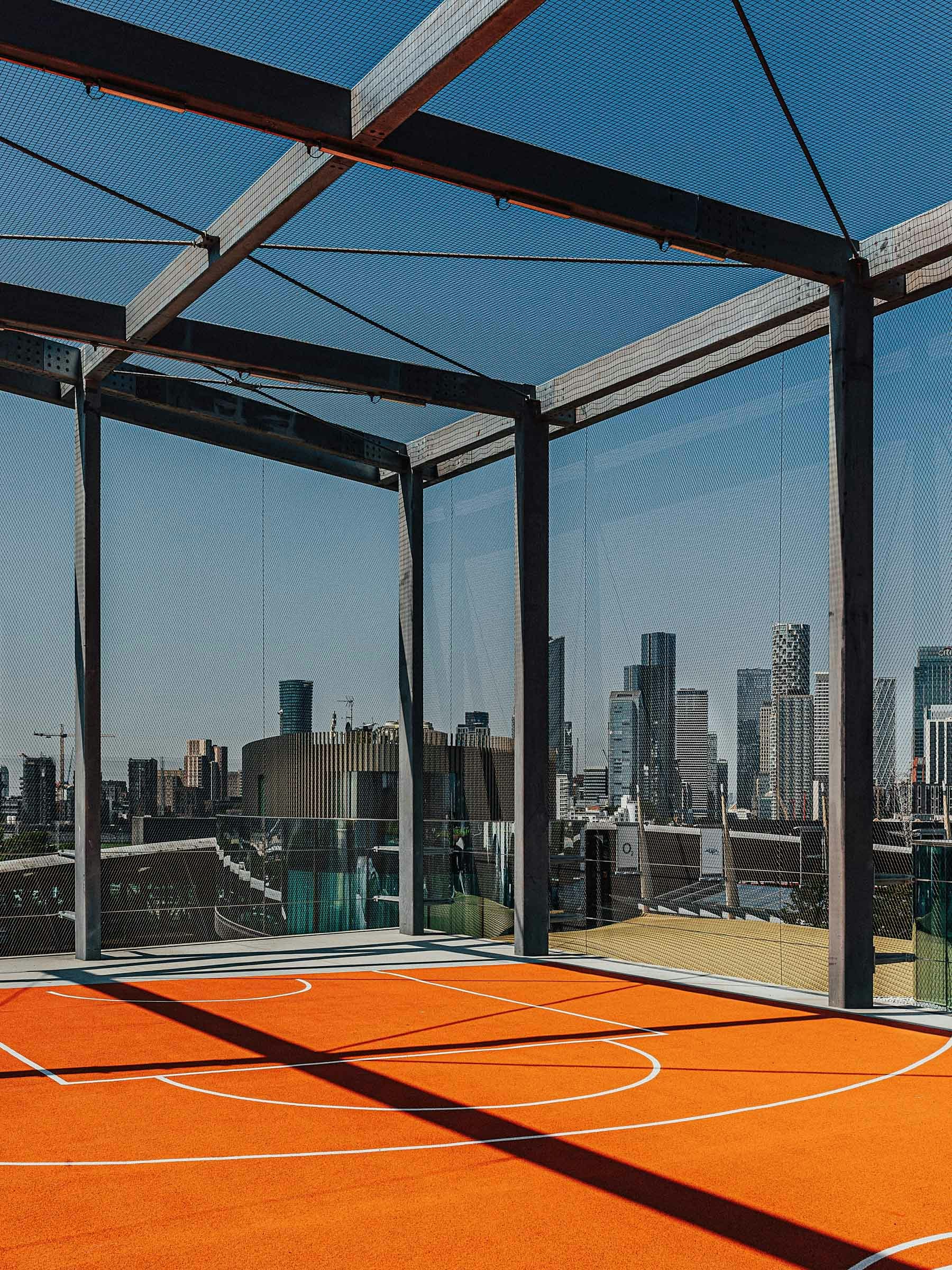 Rooftop Basketball Court - The Court image 4