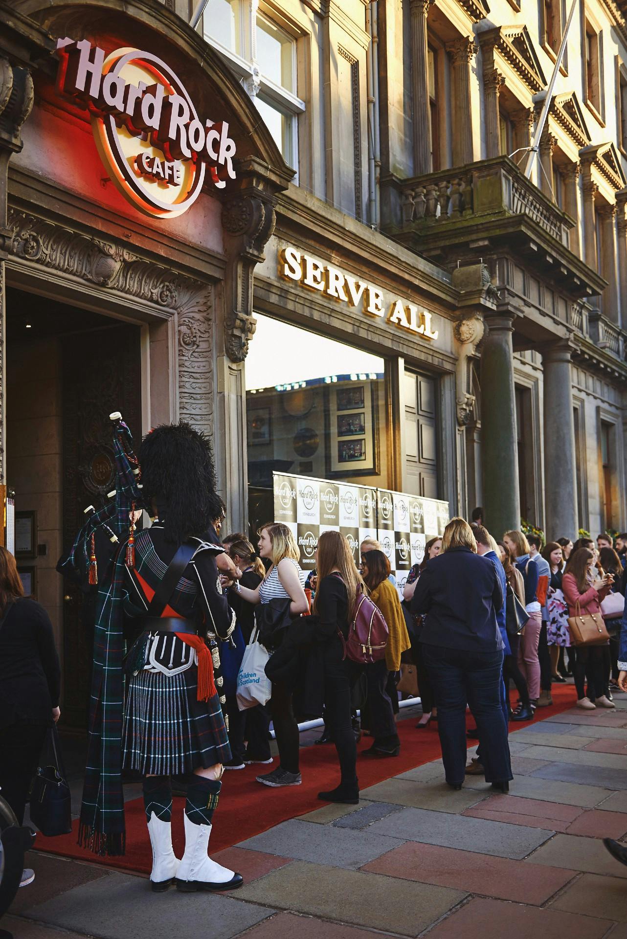 Whole Venue Dining Hard Rock Cafe Edinburgh