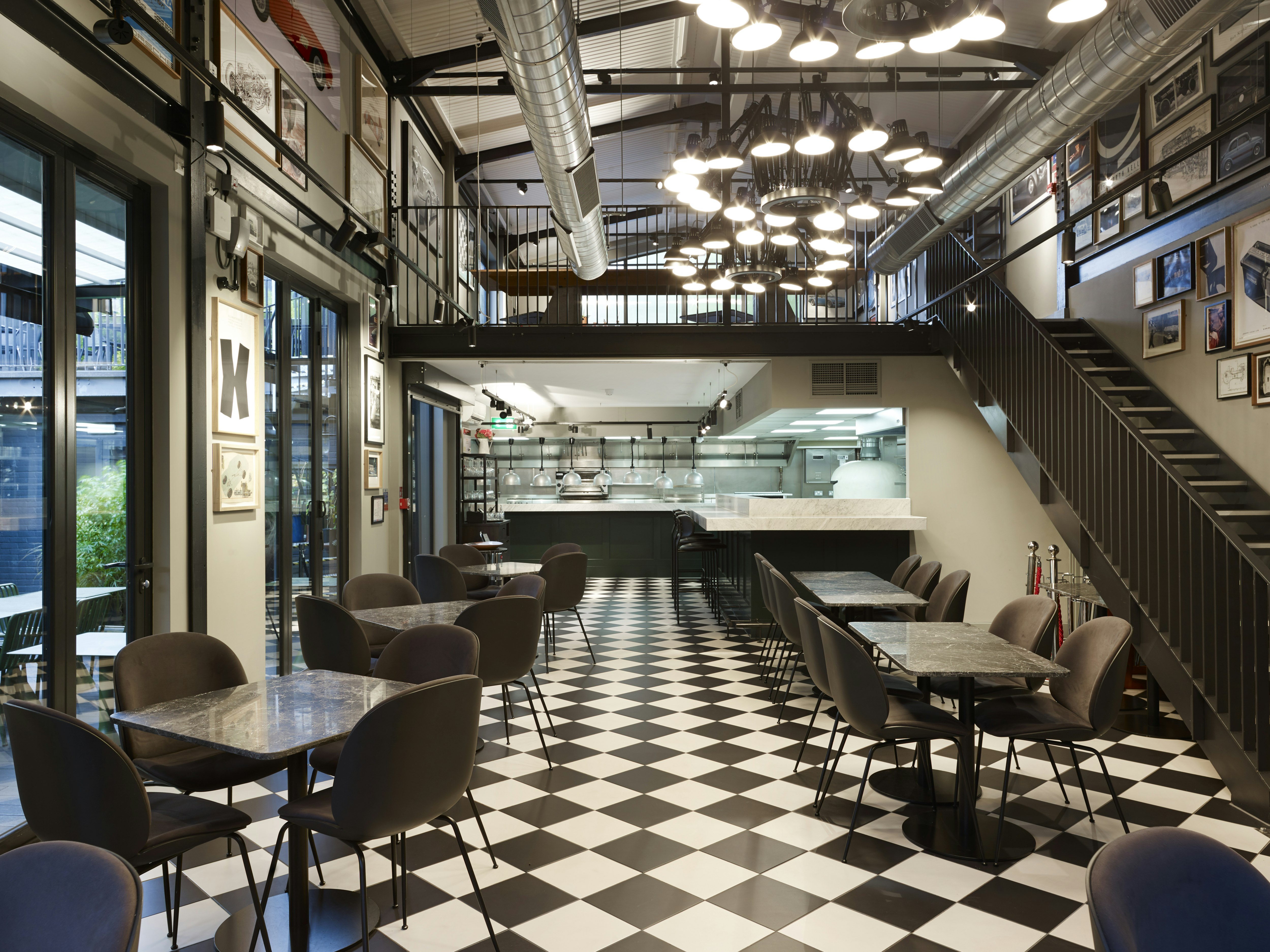 The Engine Rooms  - The Dining Room & Courtyard image 1