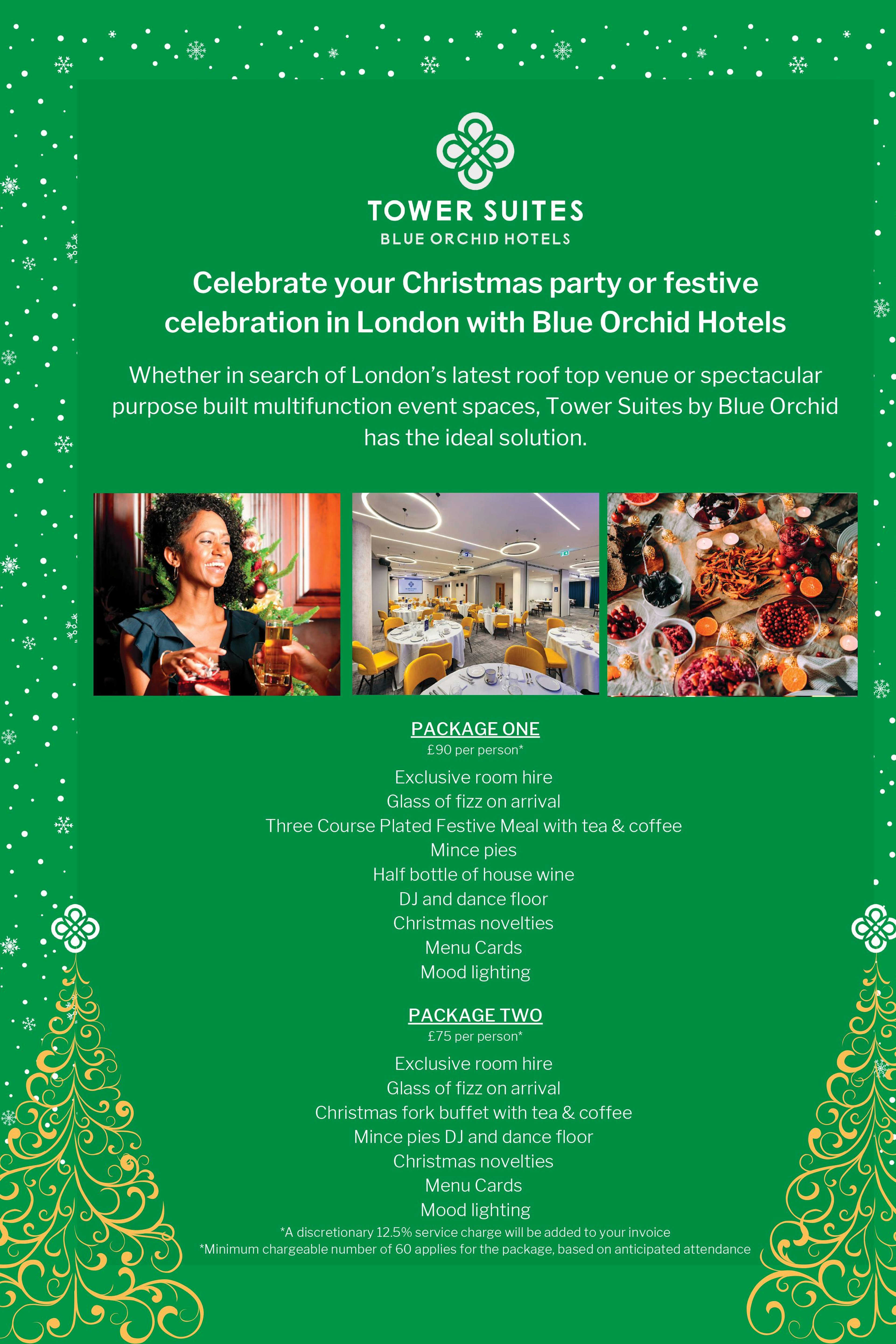 Events | Christmas Party at Blue Orchid Hotels