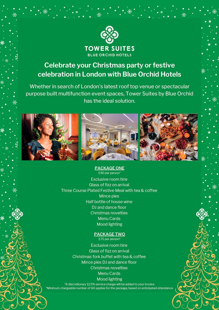 Tower Suites by Blue Orchid - Christmas Party at Blue Orchid Hotels image 1