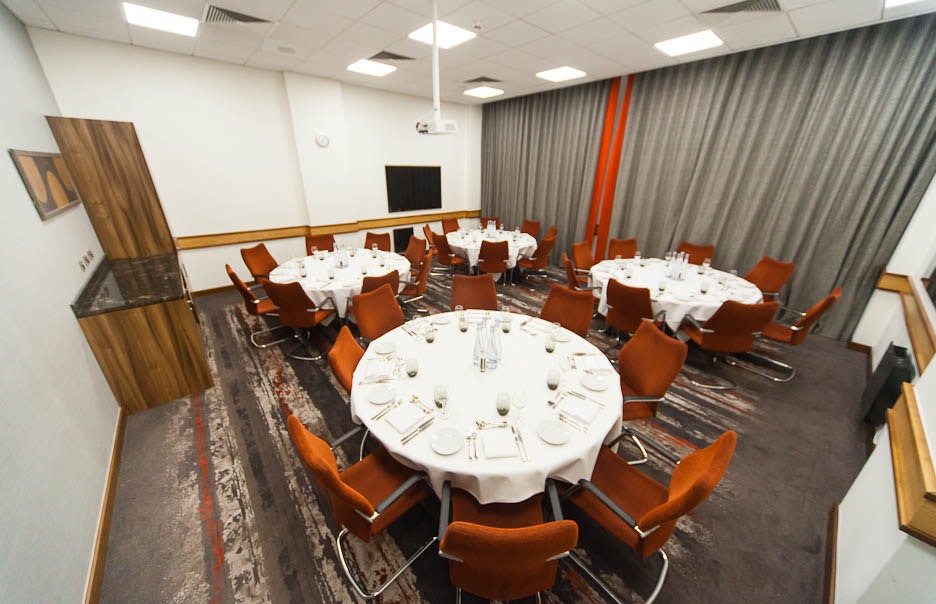 Private Dining Rooms in Leeds - Clayton Hotel Leeds - Dining  in Meeting room 7 - Banner
