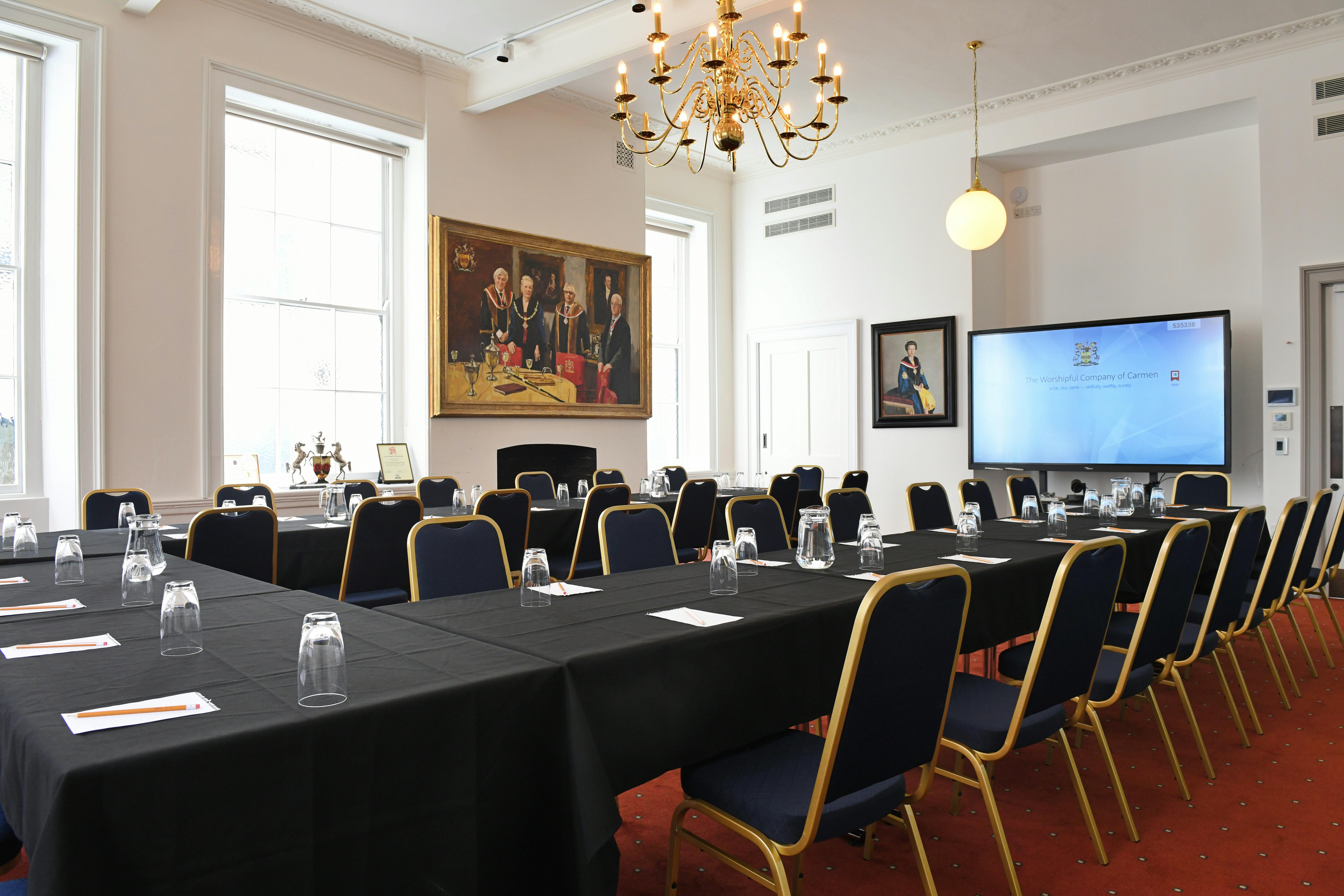 Livery room | Dining | Worshipful Company of Carmen | Hire Space