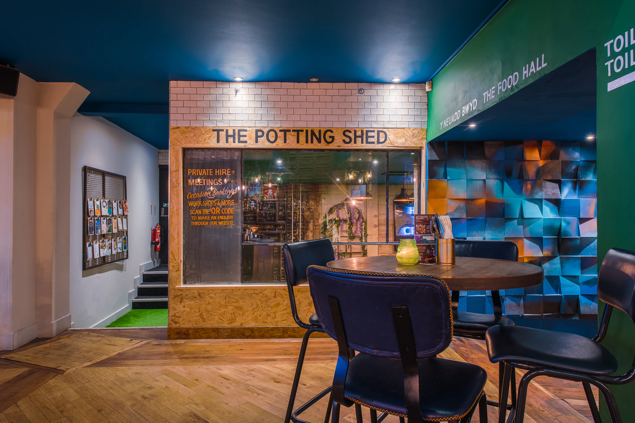 The Potting Shed Dining Founders & Co.Swansea