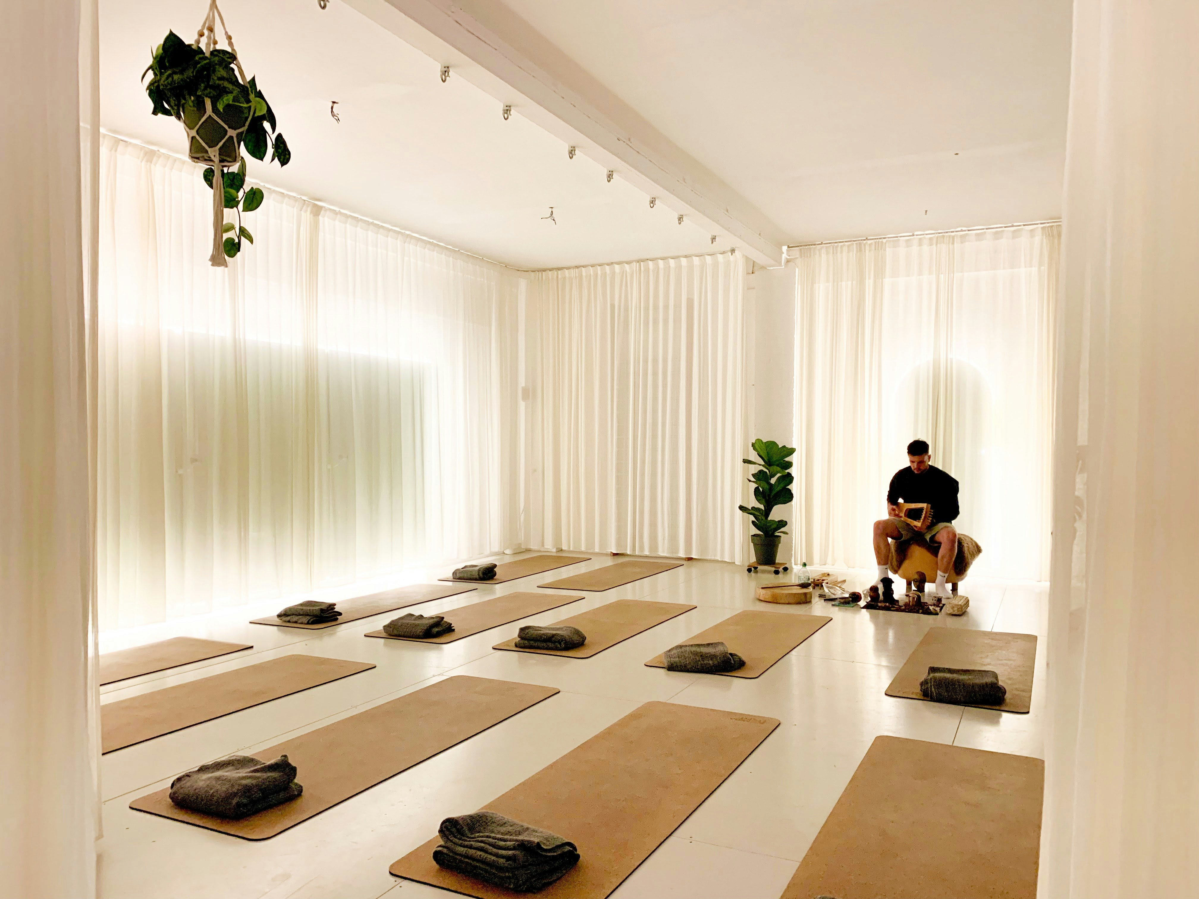 New Product Launch: Eco-Yoga Storage Design!  Home yoga room, Zen bedroom  decor, Yoga mat storage
