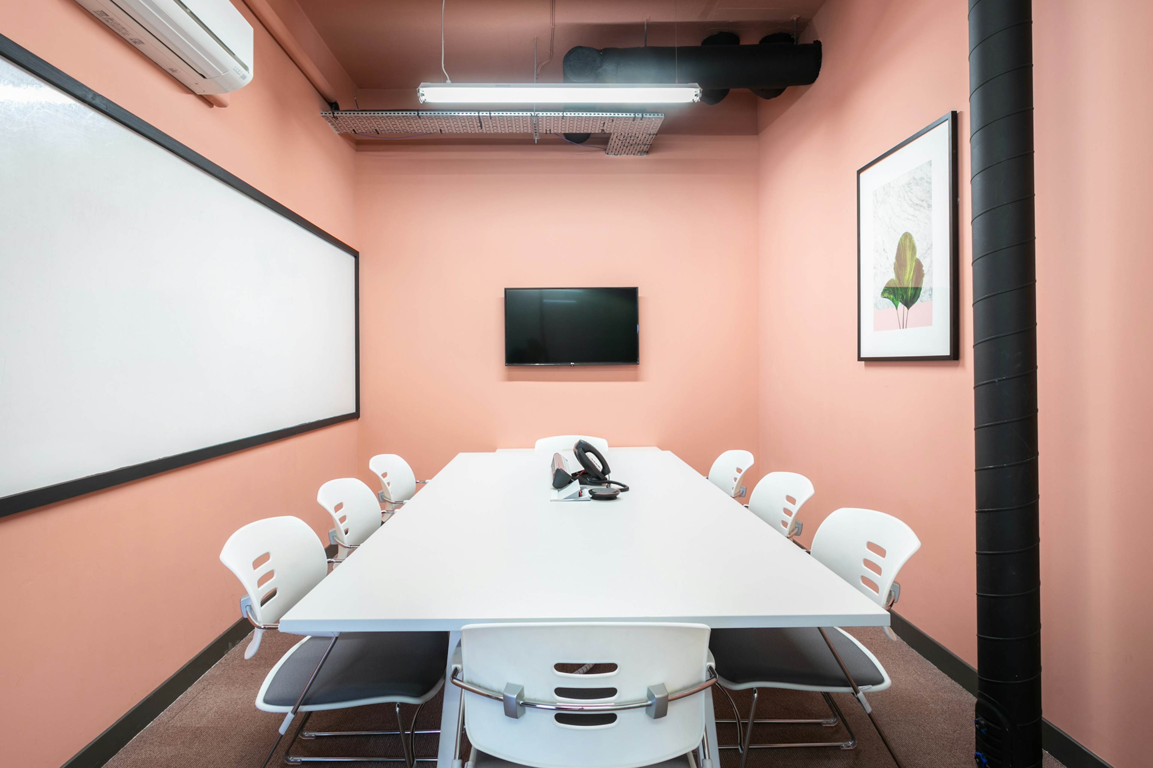 Moneypenny Workhub - Meeting Room 1: The Pink Room image 2
