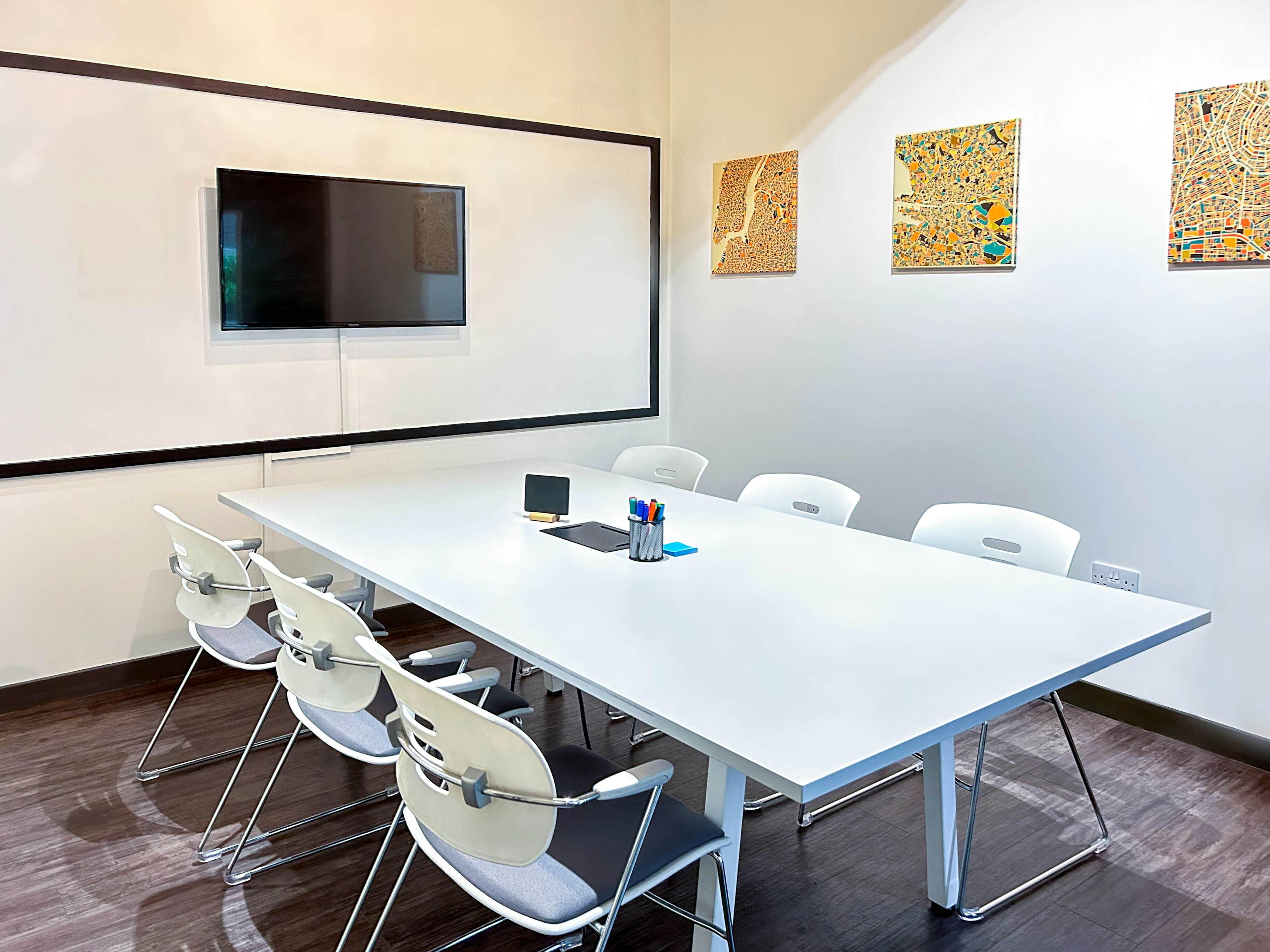 Moneypenny Workhub - Meeting Room 2: The One with Maps image 1