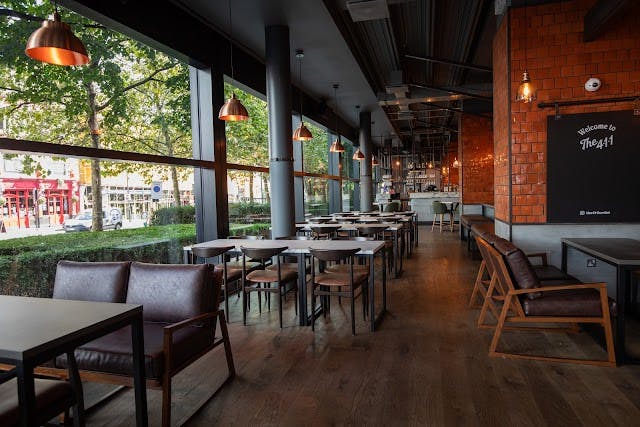The 411 diner and pool room available for private hire, London