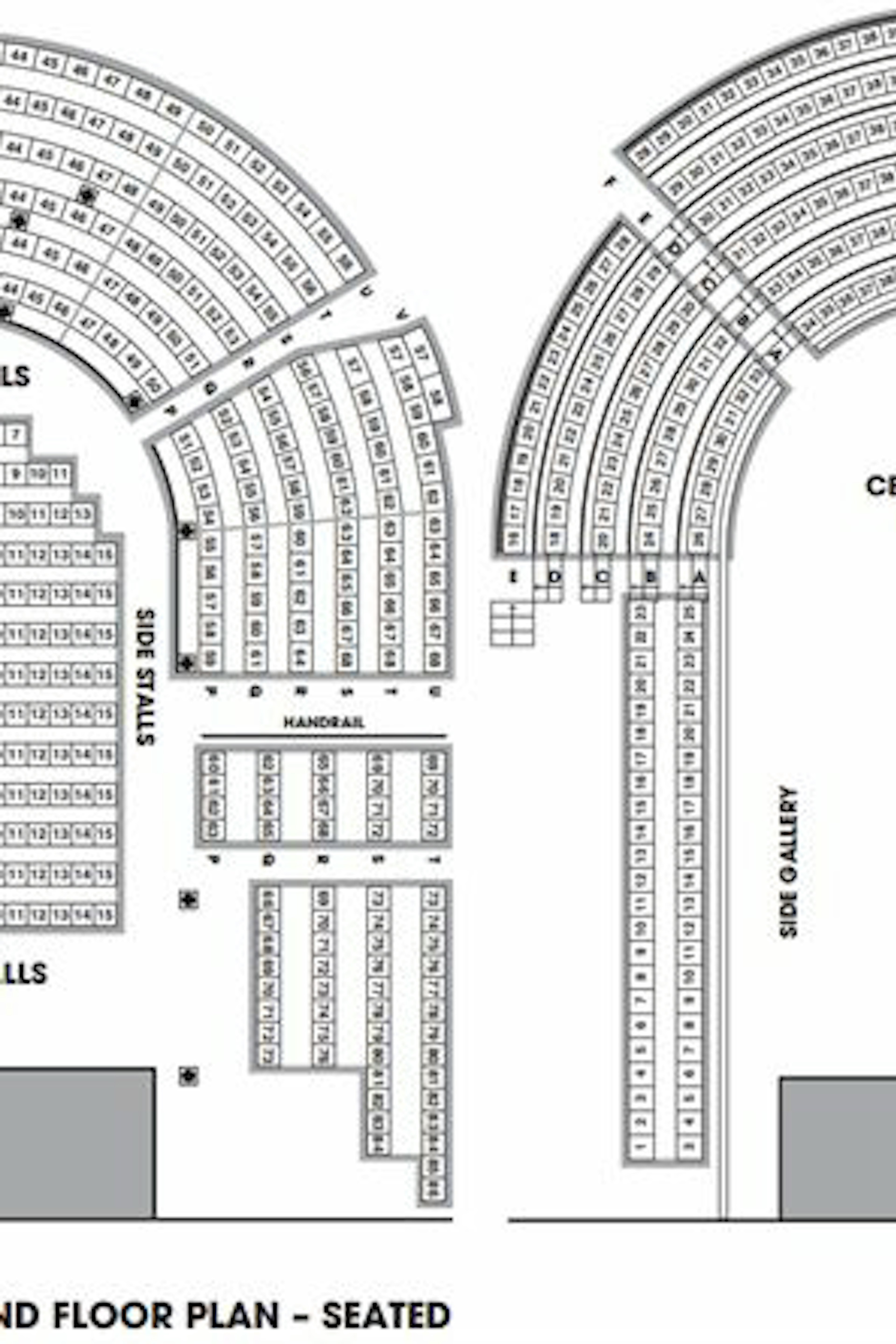 Events | Ground Floor Seating