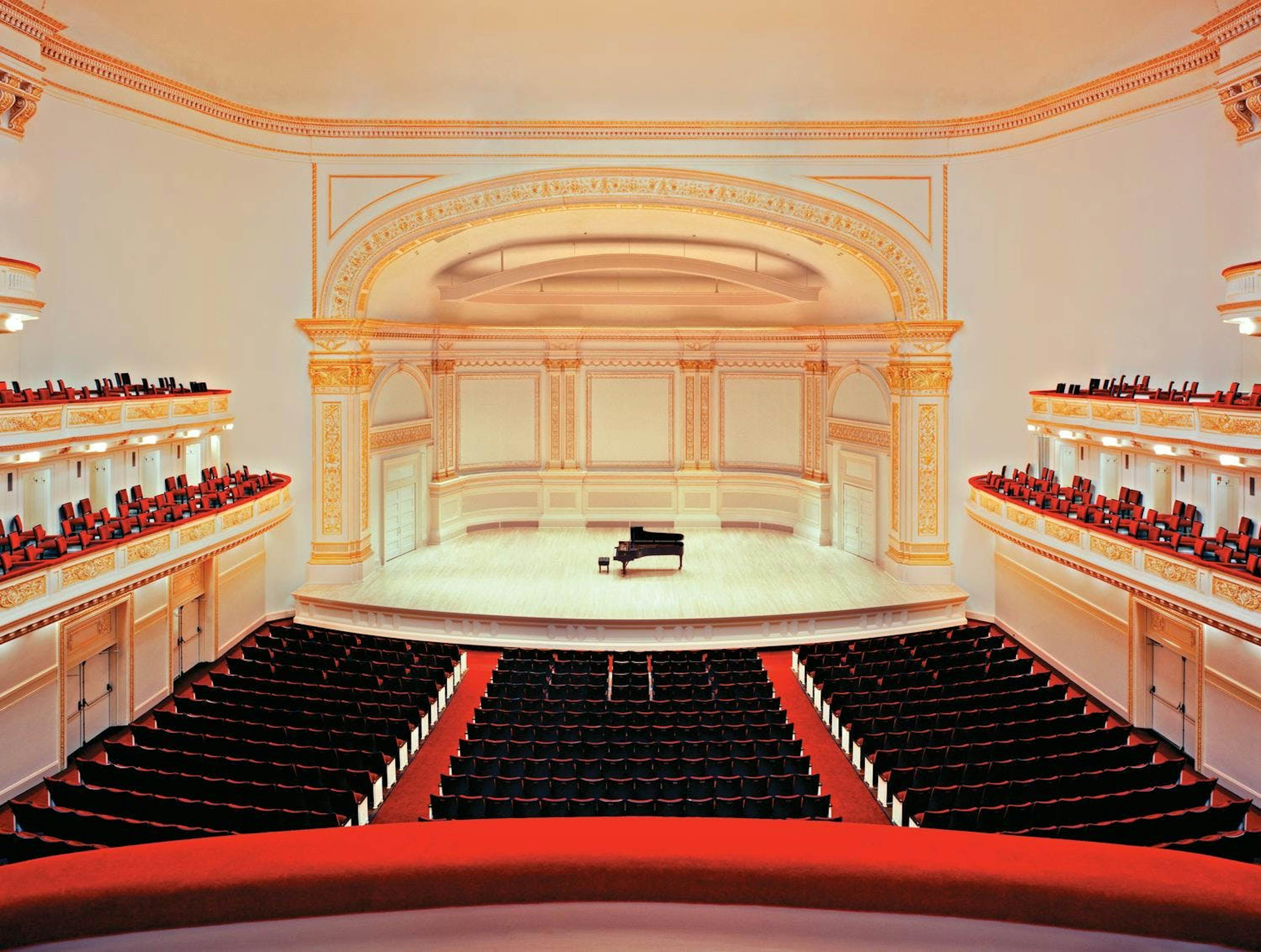 Where is the best seat at Carnegie Hall ...