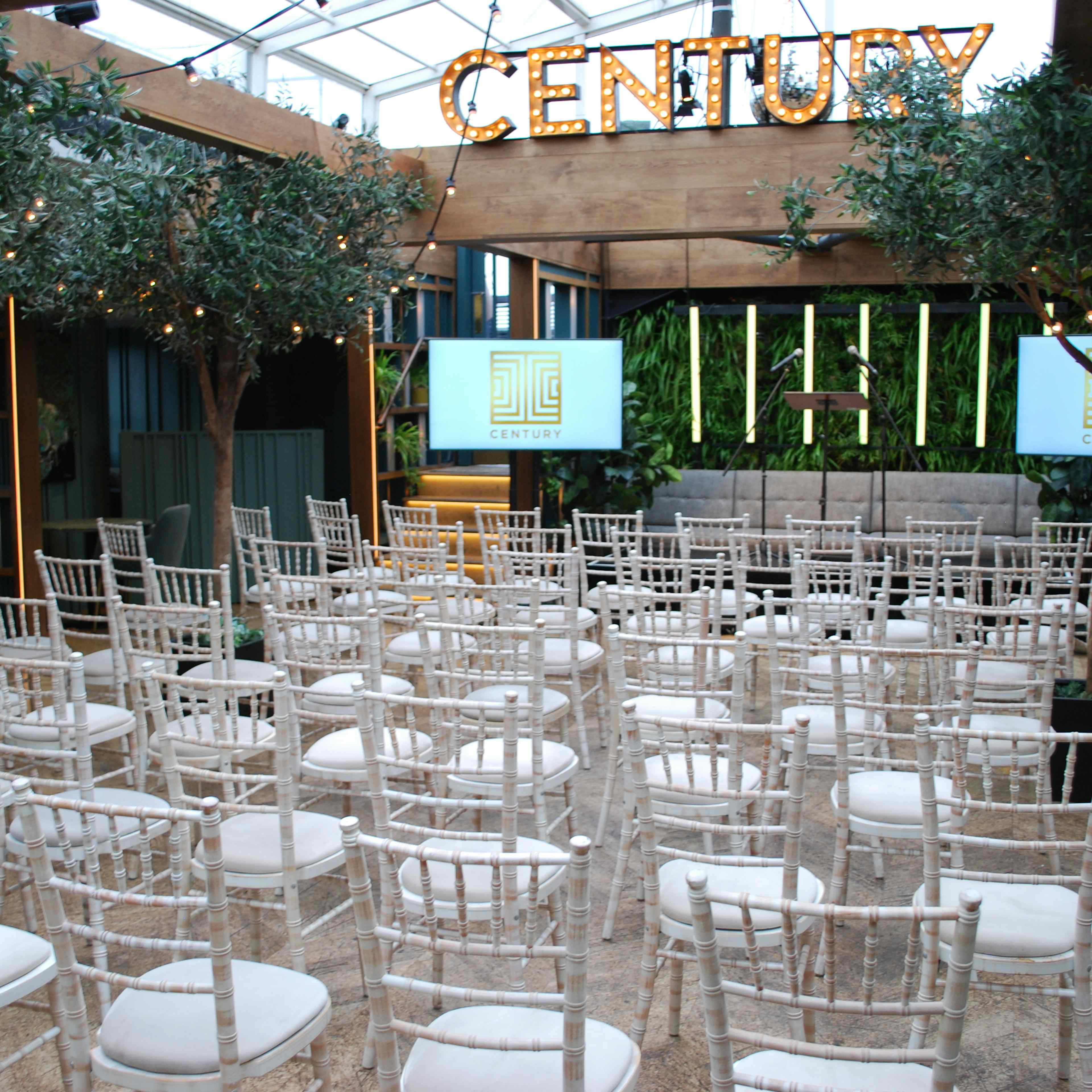 Century Club - Roof Terrace (with retractable glass roof) - Conference  image 3