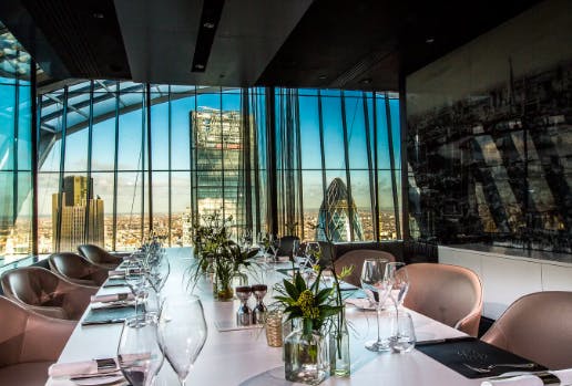 Vinoly Private Dining Room | Sky Garden London