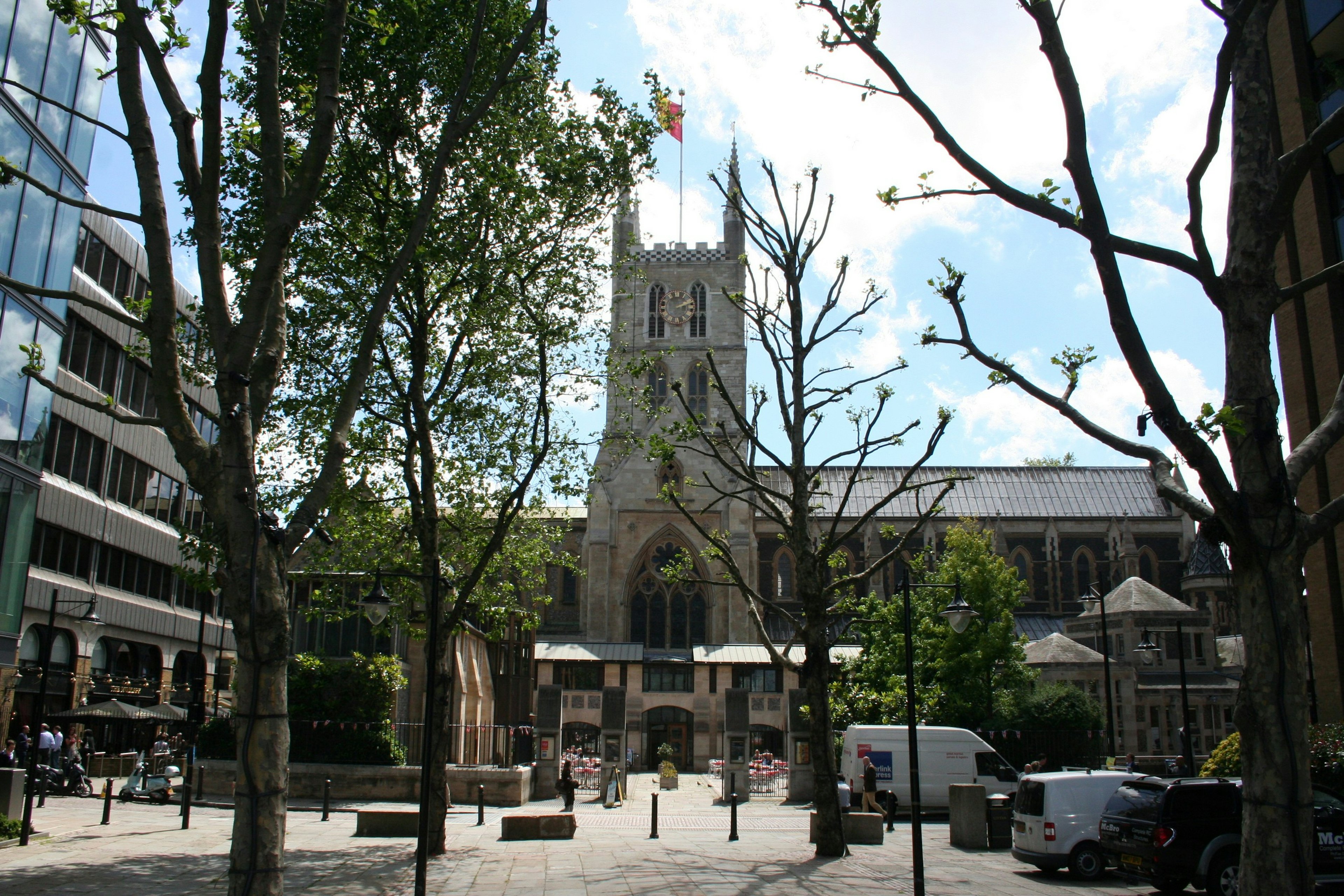 Outdoor Party Venues - Southwark Cathedral - Events in Millennium Courtyard - Banner