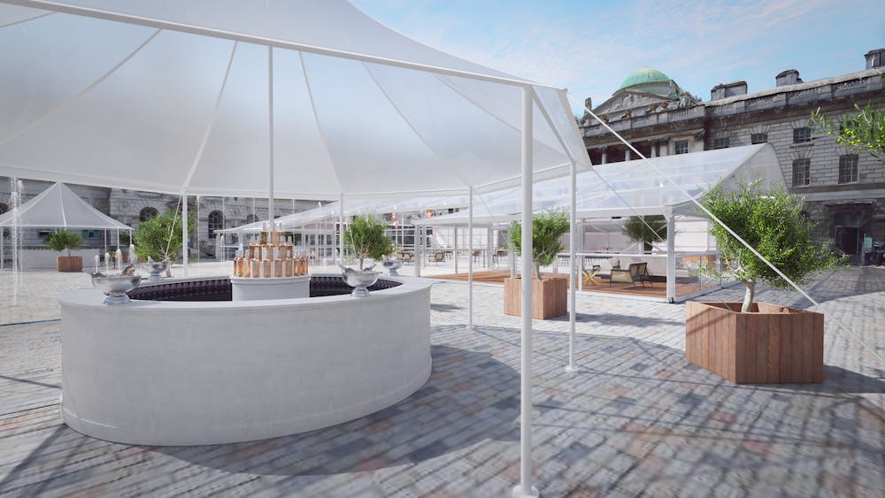Edmond J. Safra Fountain Court | Summer Season 2026: Somerset House X Moving Venue 