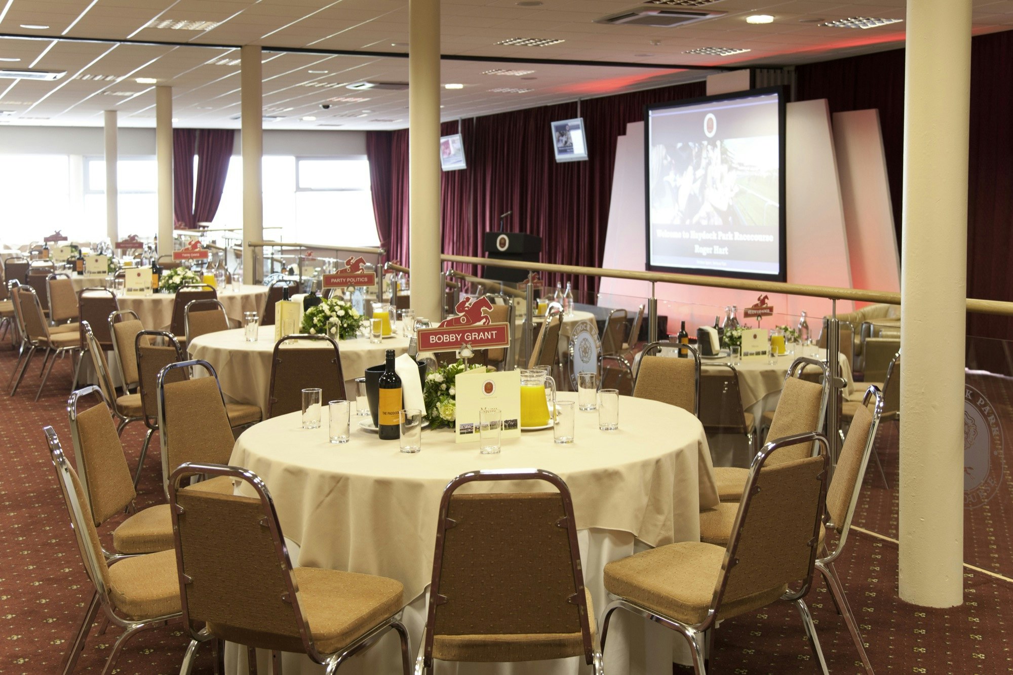 Large Conference Venues in Manchester - Haydock Park Racecourse