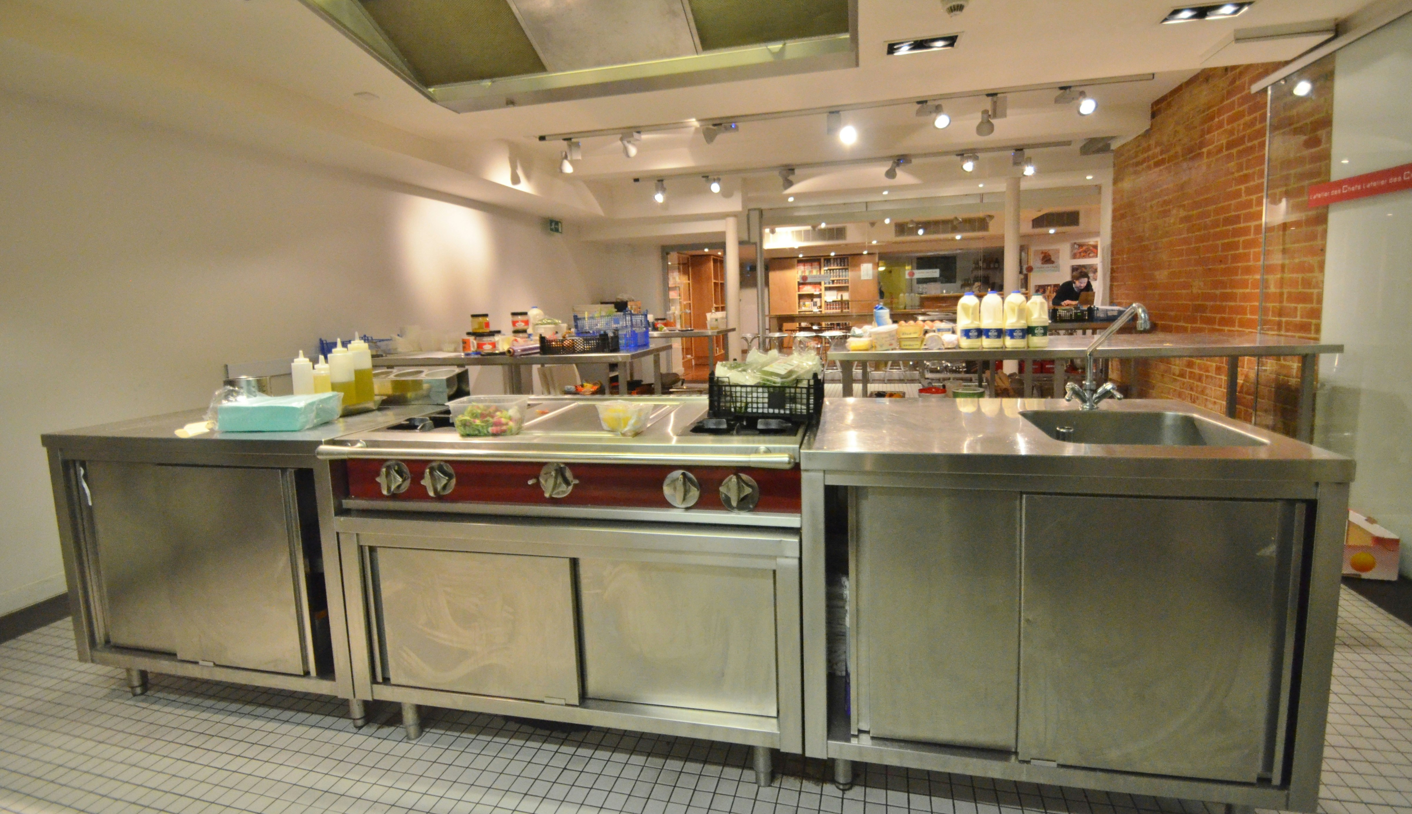 Kitchenes For Hire Venues in London - L'atelier des Chefs Oxford Circus