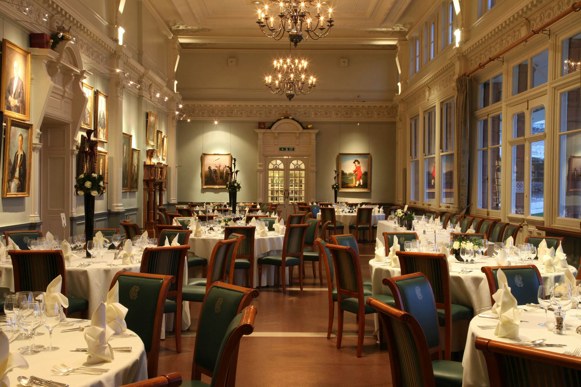 Private Dining Rooms in London - Lord's Cricket Ground - Dining  in Long Room - Banner