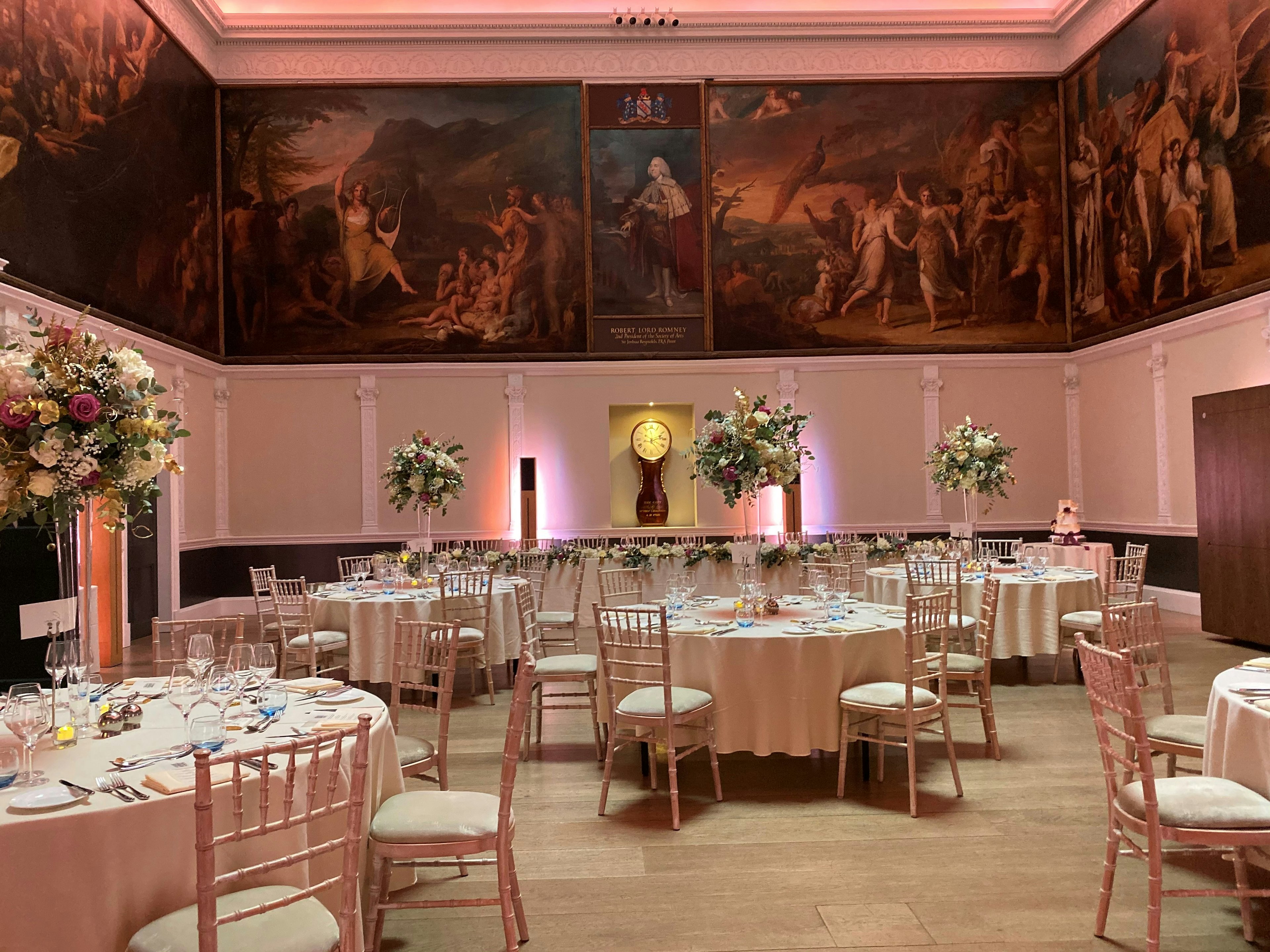 Private Dining Venues - RSA House - Dining  in The Great Room - Banner