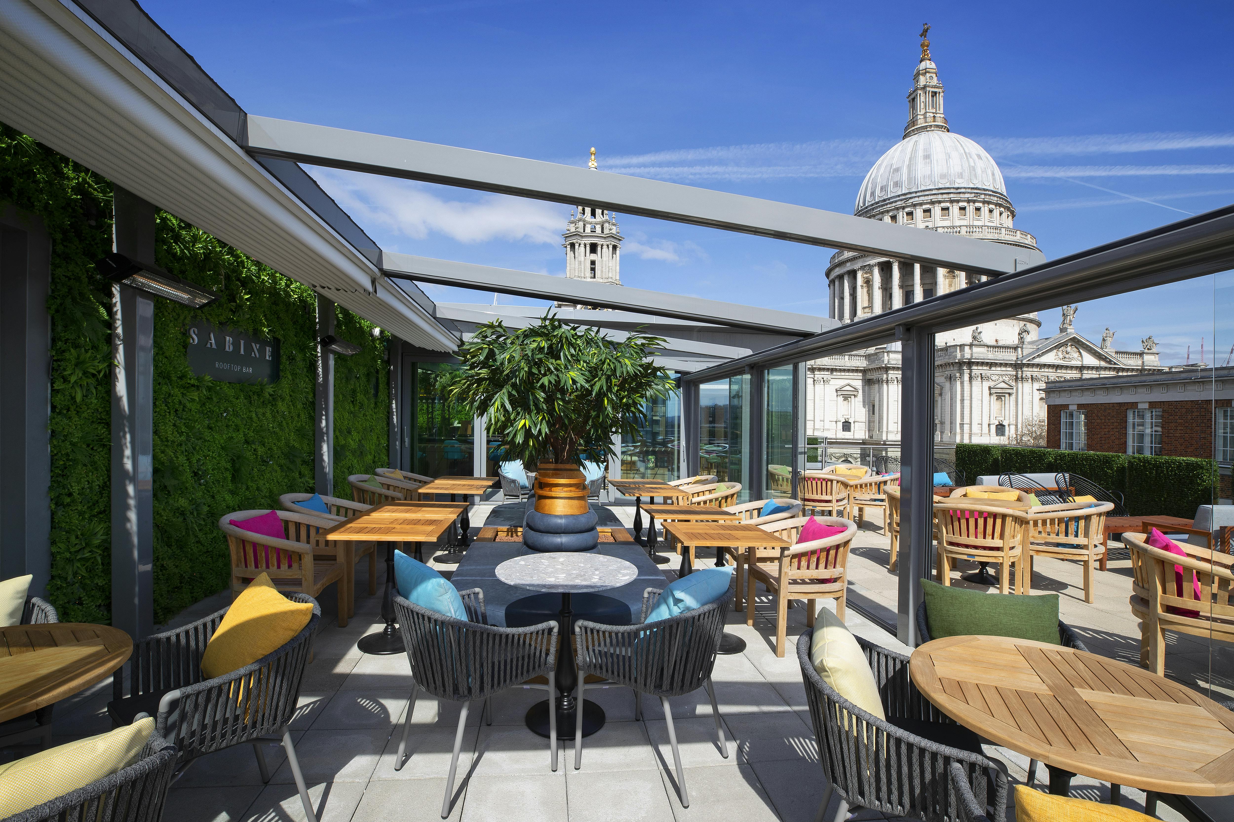 Sabine Rooftop Bar | Leonardo Royal Hotel London St.Pauls 