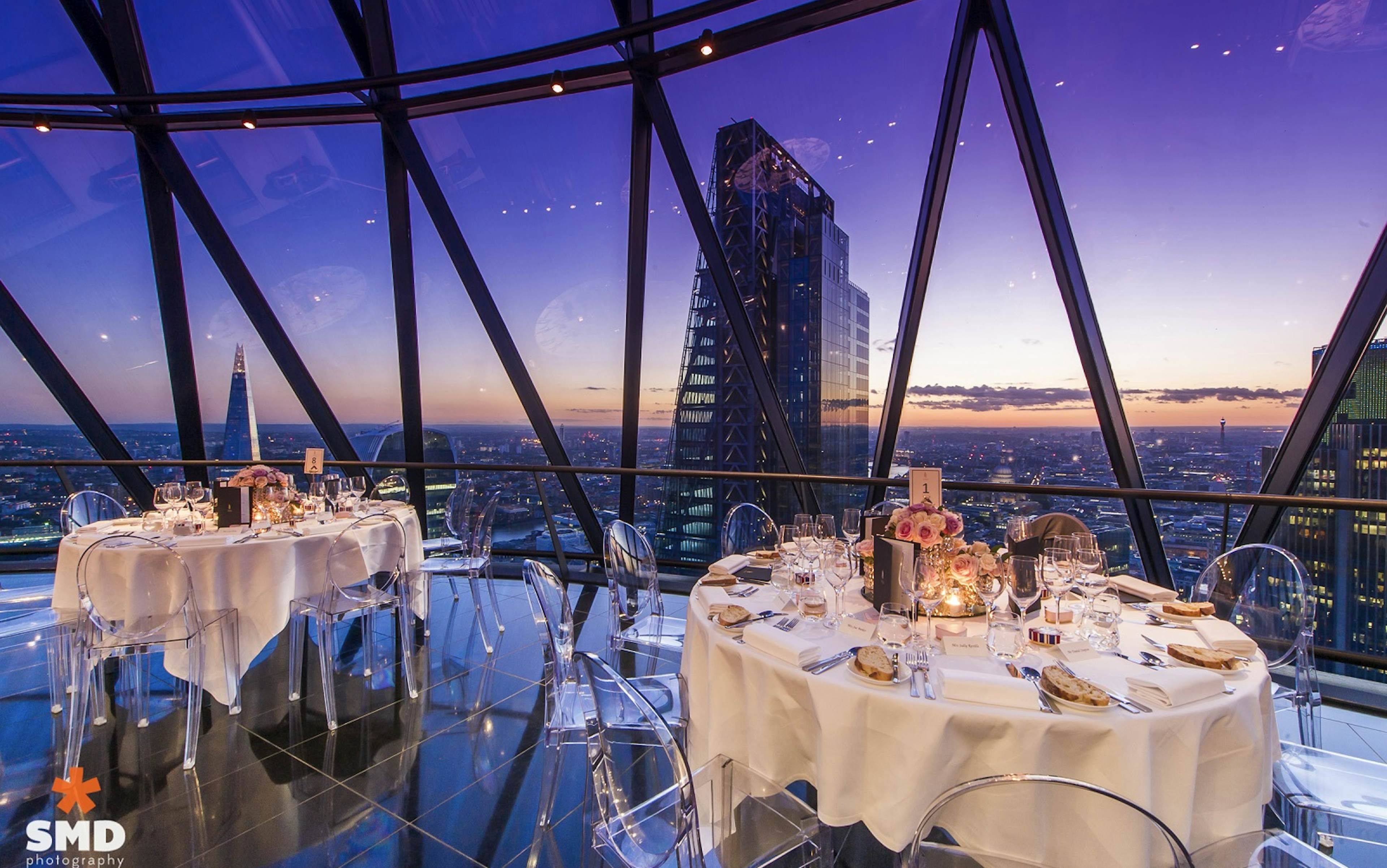 Searcys at the Gherkin - Exclusive hire of Helix and Iris image 1