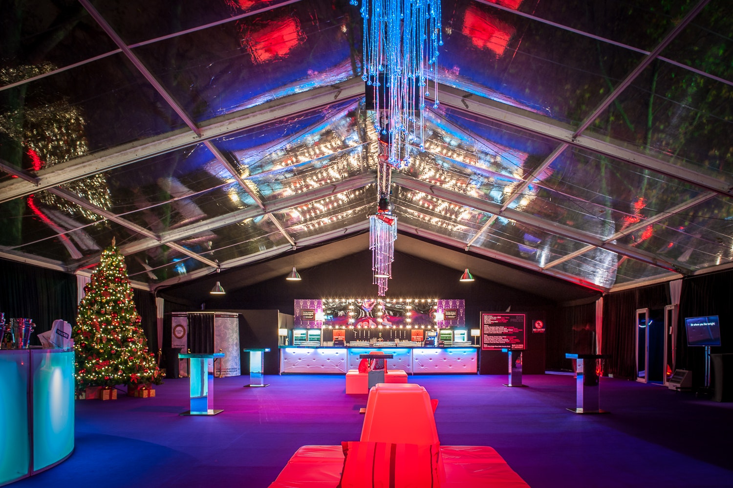 Affordable Christmas Party Venues in London - The Bloomsbury Big Top