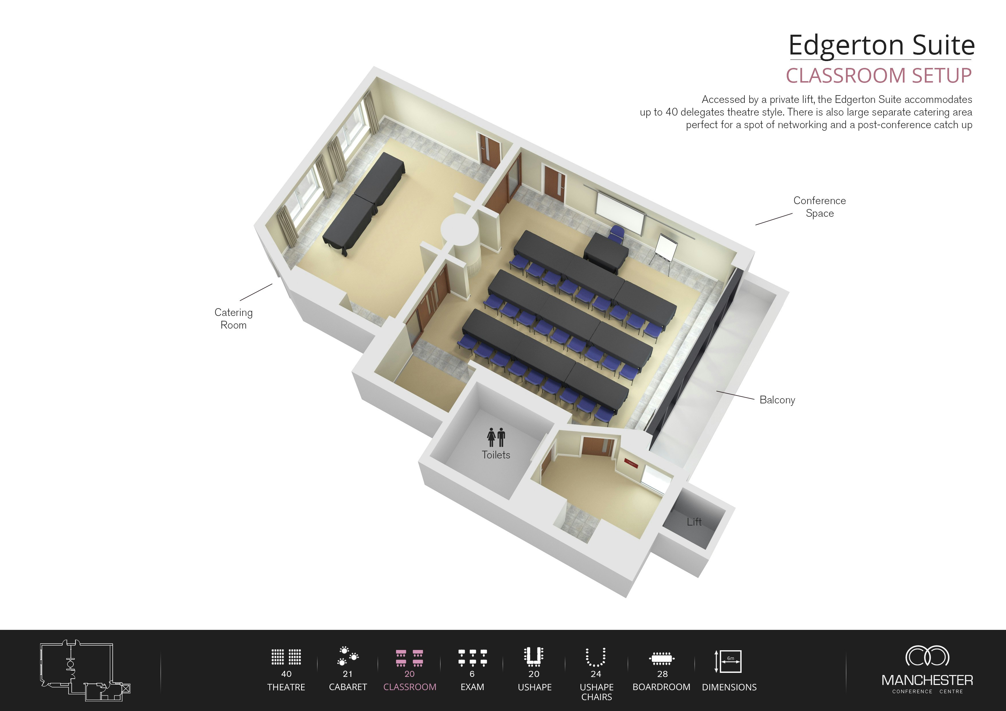Manchester Conference Centre & Pendulum Hotel - Edgerton Suite image 5