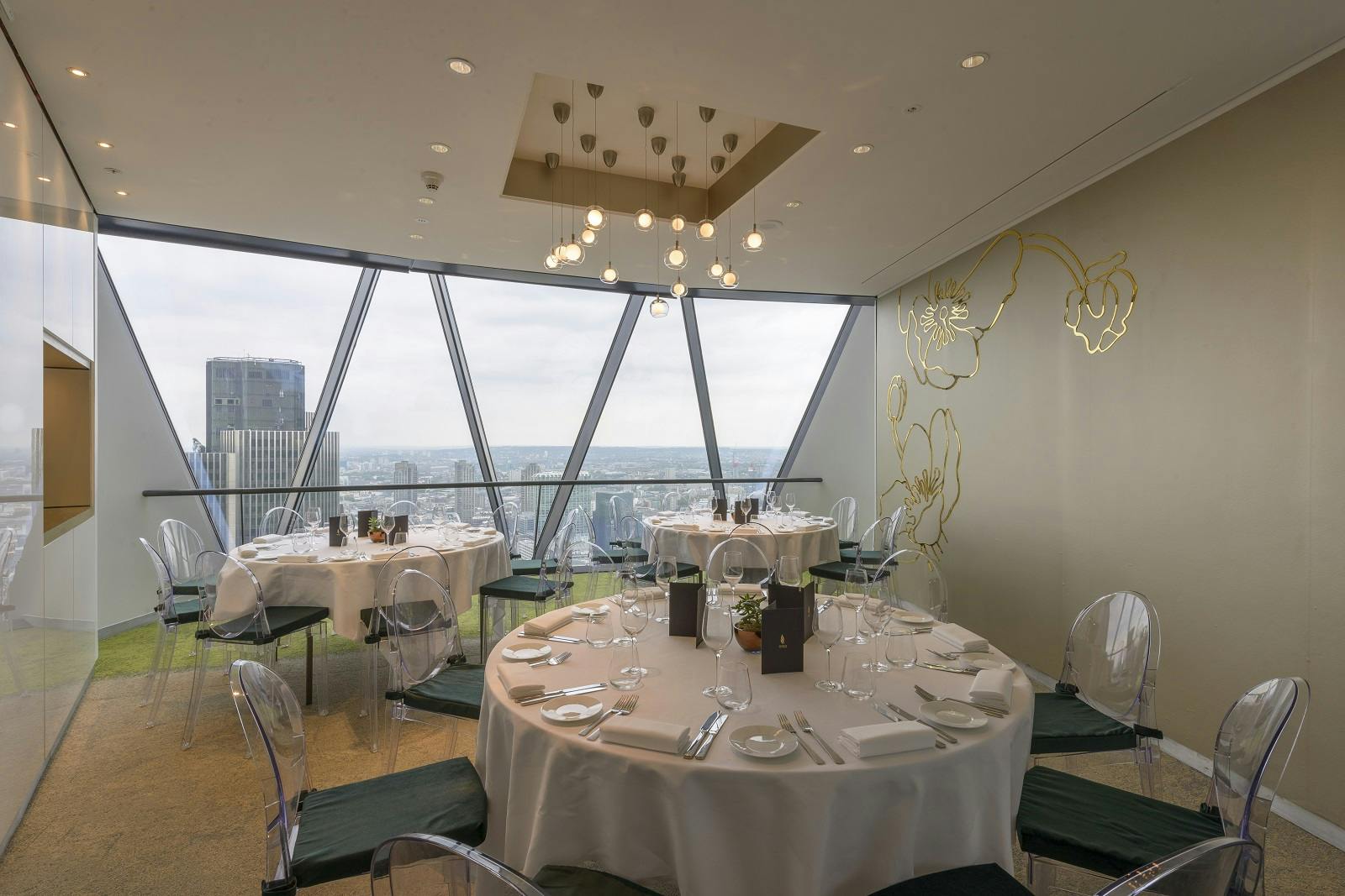 Button at Richard Hennessey Dining Room