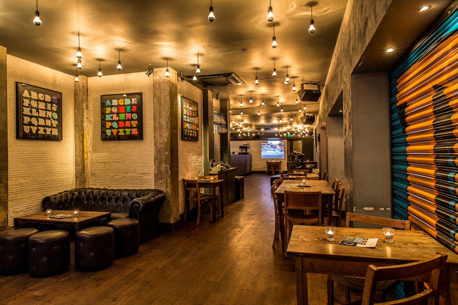 Intimate Event Venues in London - Graphic Bar - Events in Whole Venue - Banner