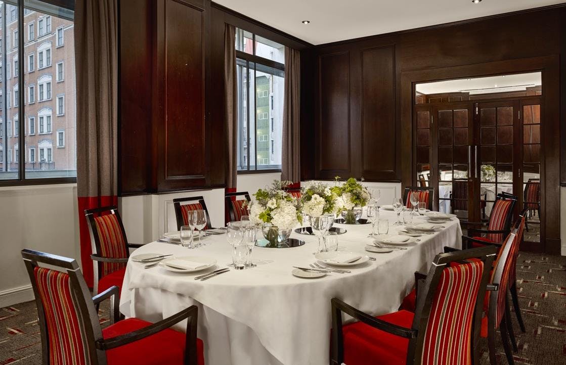 Private Dining Rooms - The Cavendish London - Dining  in Burlington Suite  - Banner